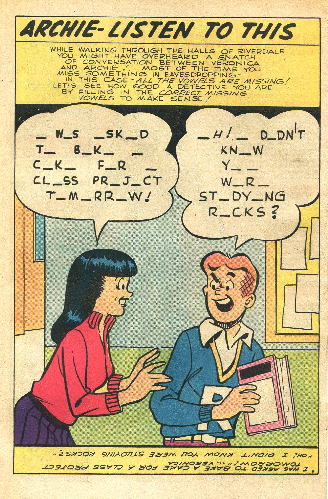 Read online Archie's Joke Book Magazine comic -  Issue #283 - 27
