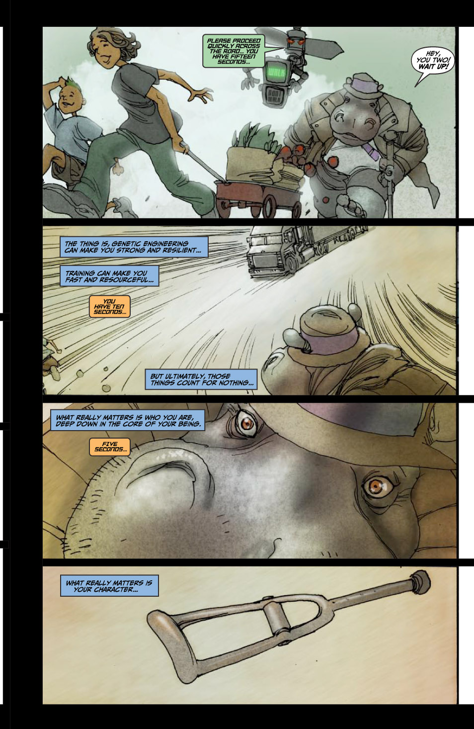 Read online Elephantmen comic -  Issue #9 - 16