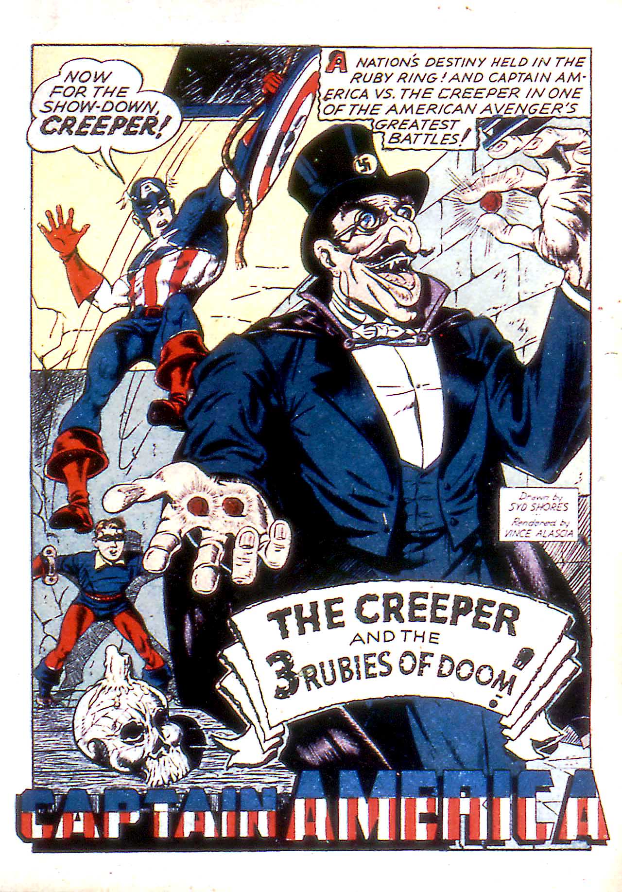 Read online Captain America Comics comic -  Issue #21 - 3