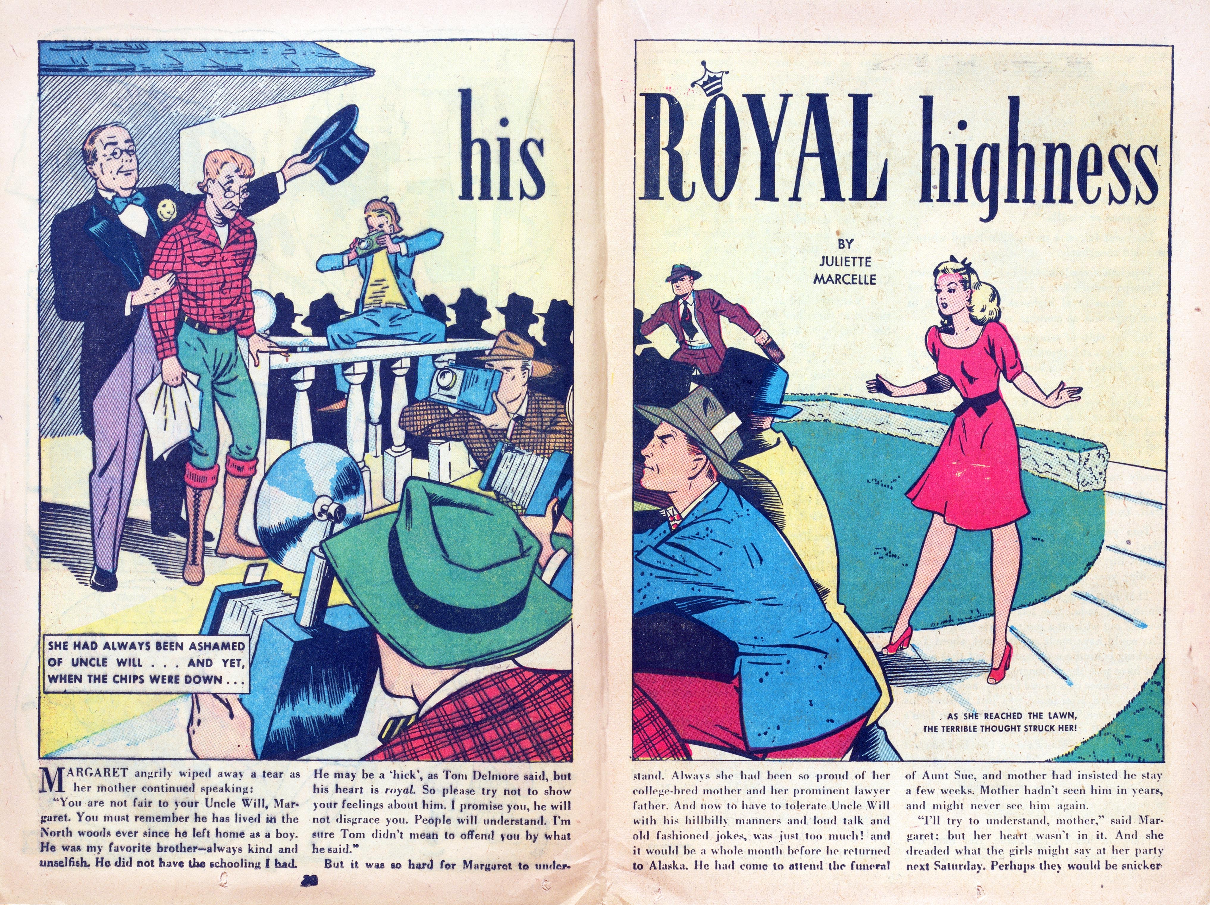 Read online Junior Miss (1947) comic -  Issue #27 - 28