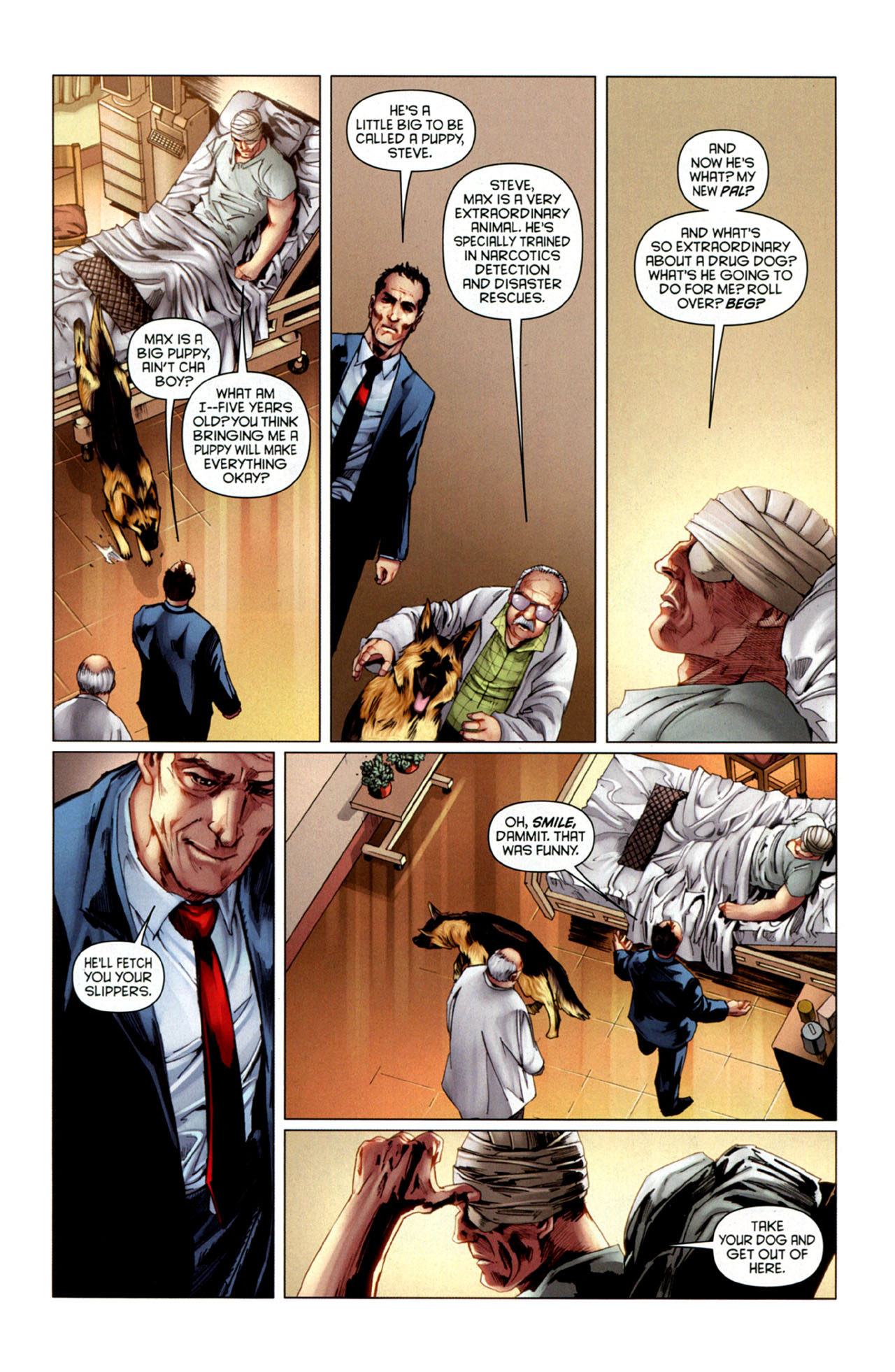 Read online Bionic Man comic -  Issue #4 - 5