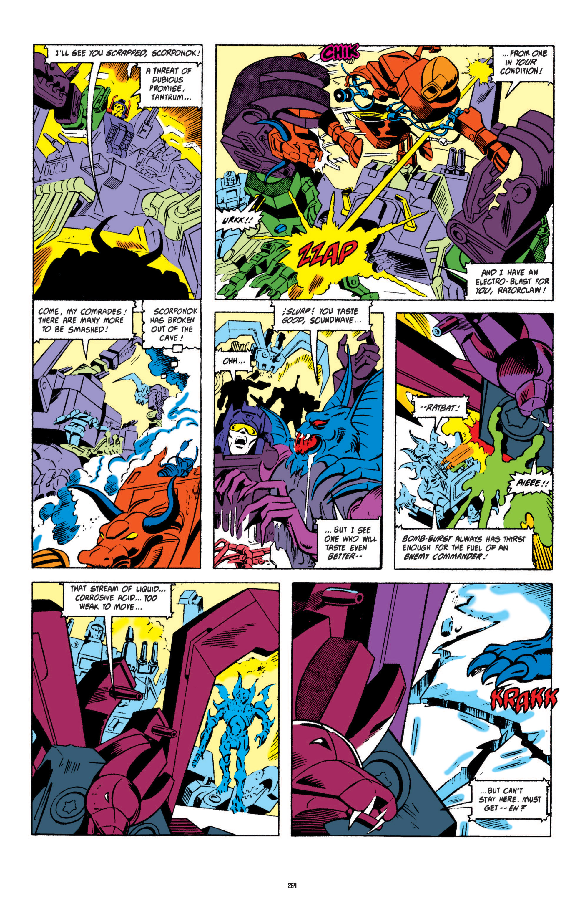 Read online The Transformers Classics comic -  Issue # TPB 4 - 255