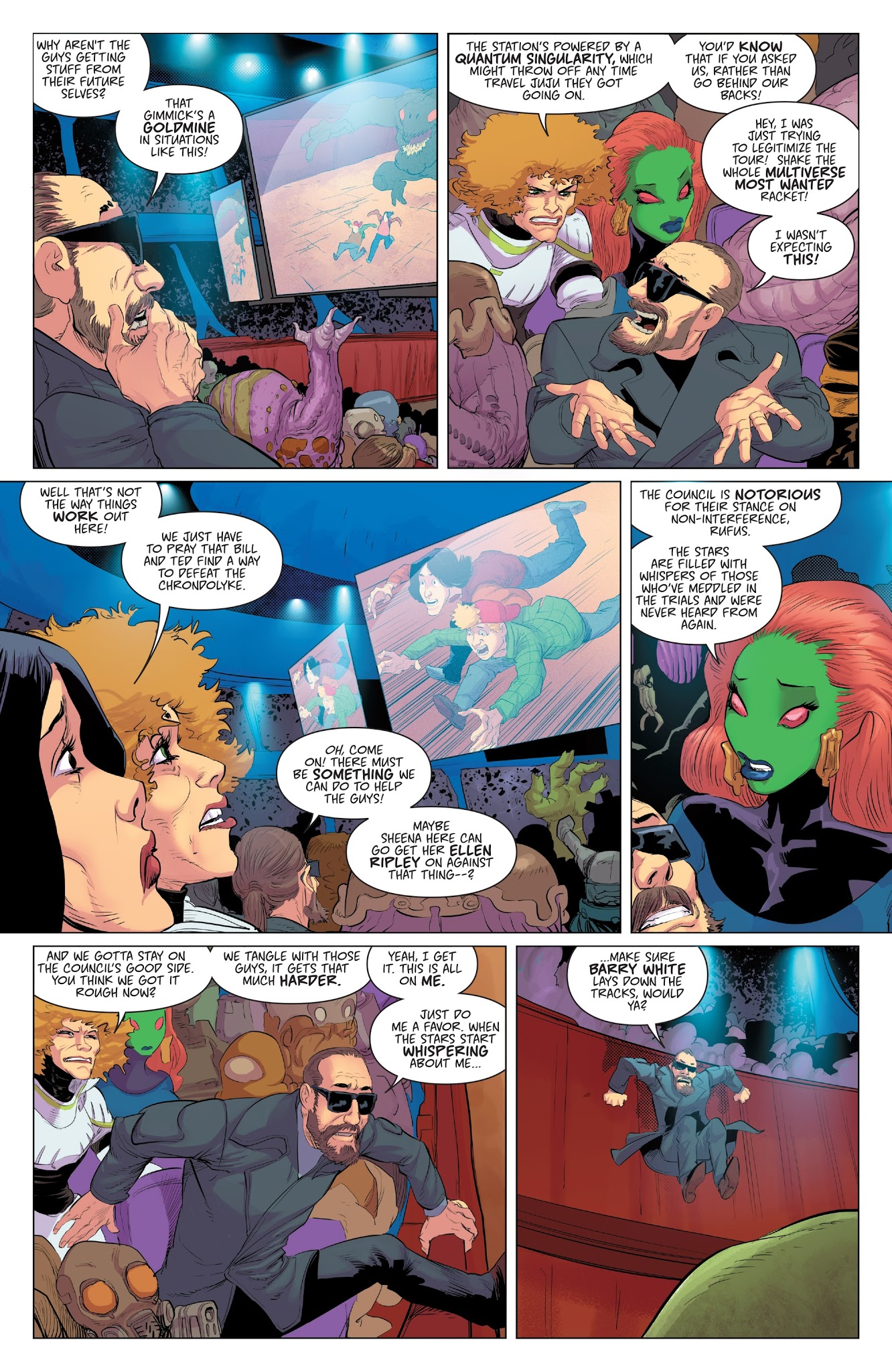 Read online Bill & Ted Save the Universe comic -  Issue #3 - 5