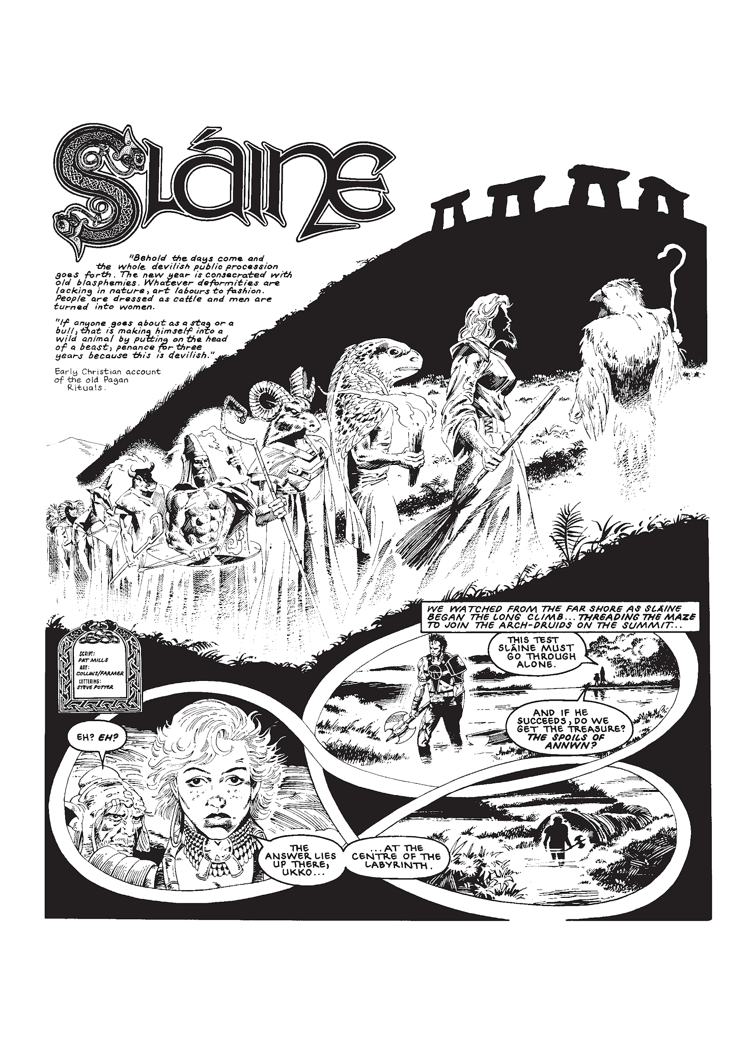 Read online Sláine comic -  Issue # TPB 3 - 127