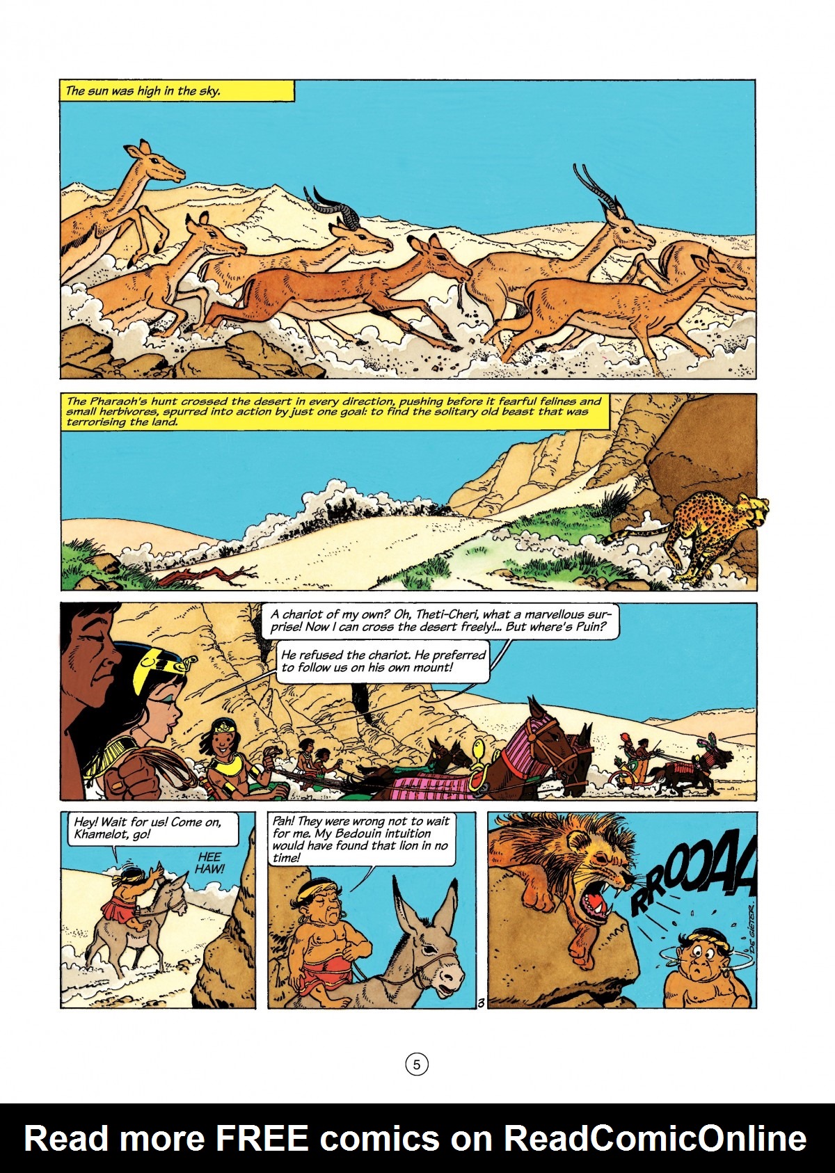 Read online Papyrus comic -  Issue #3 - 5