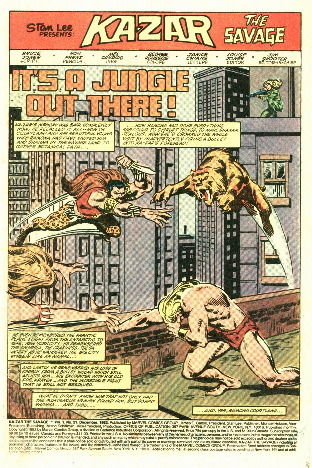 Read online Ka-Zar the Savage comic -  Issue #21 - 3