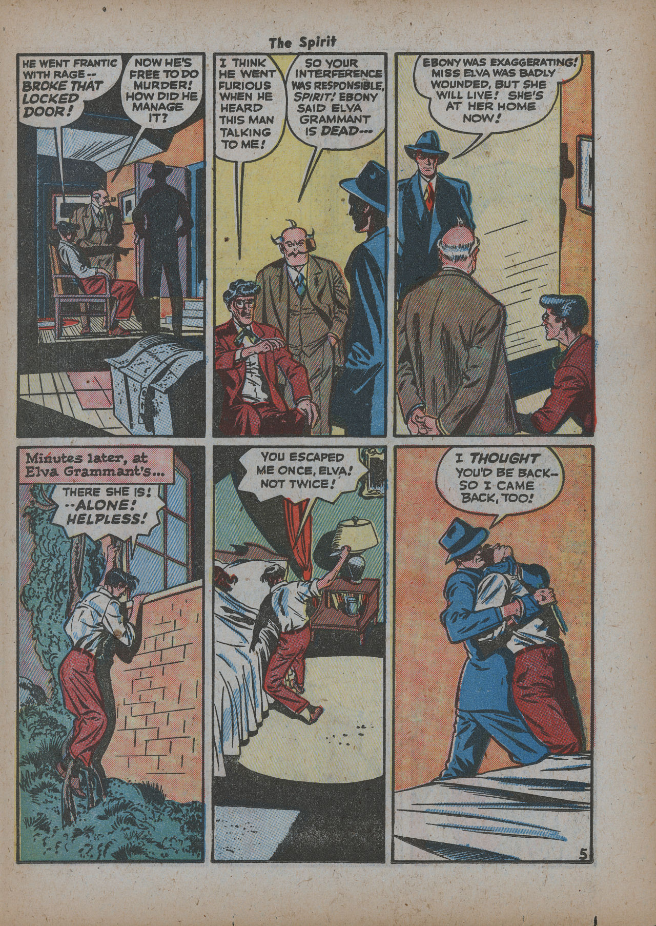 Read online The Spirit (1944) comic -  Issue #13 - 31