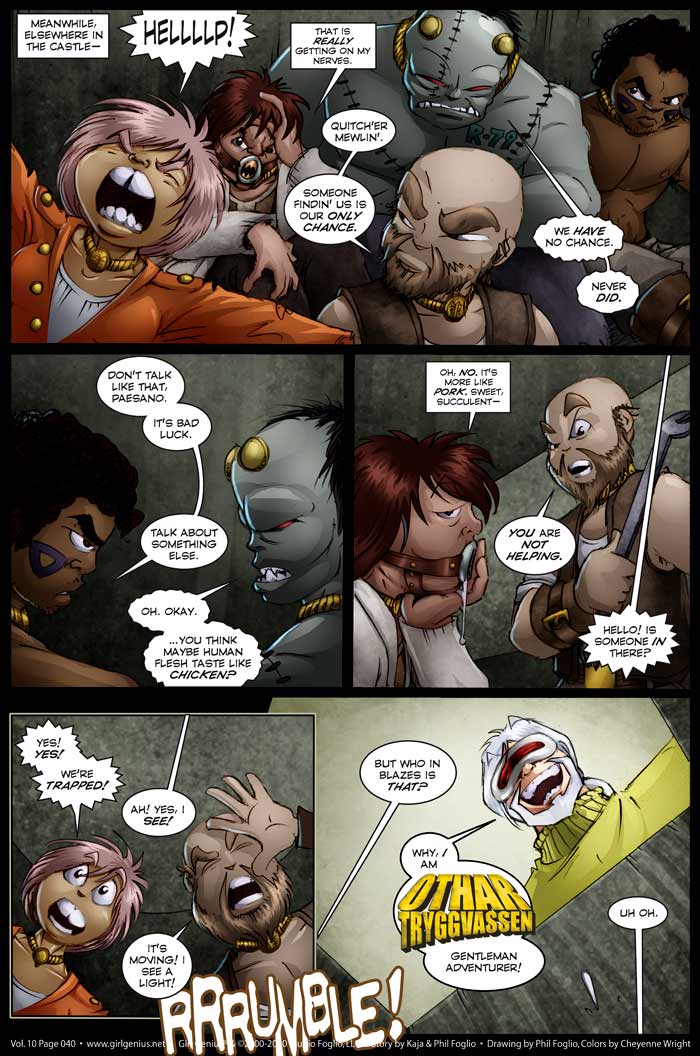 Read online Girl Genius (2002) comic -  Issue #10 - 41