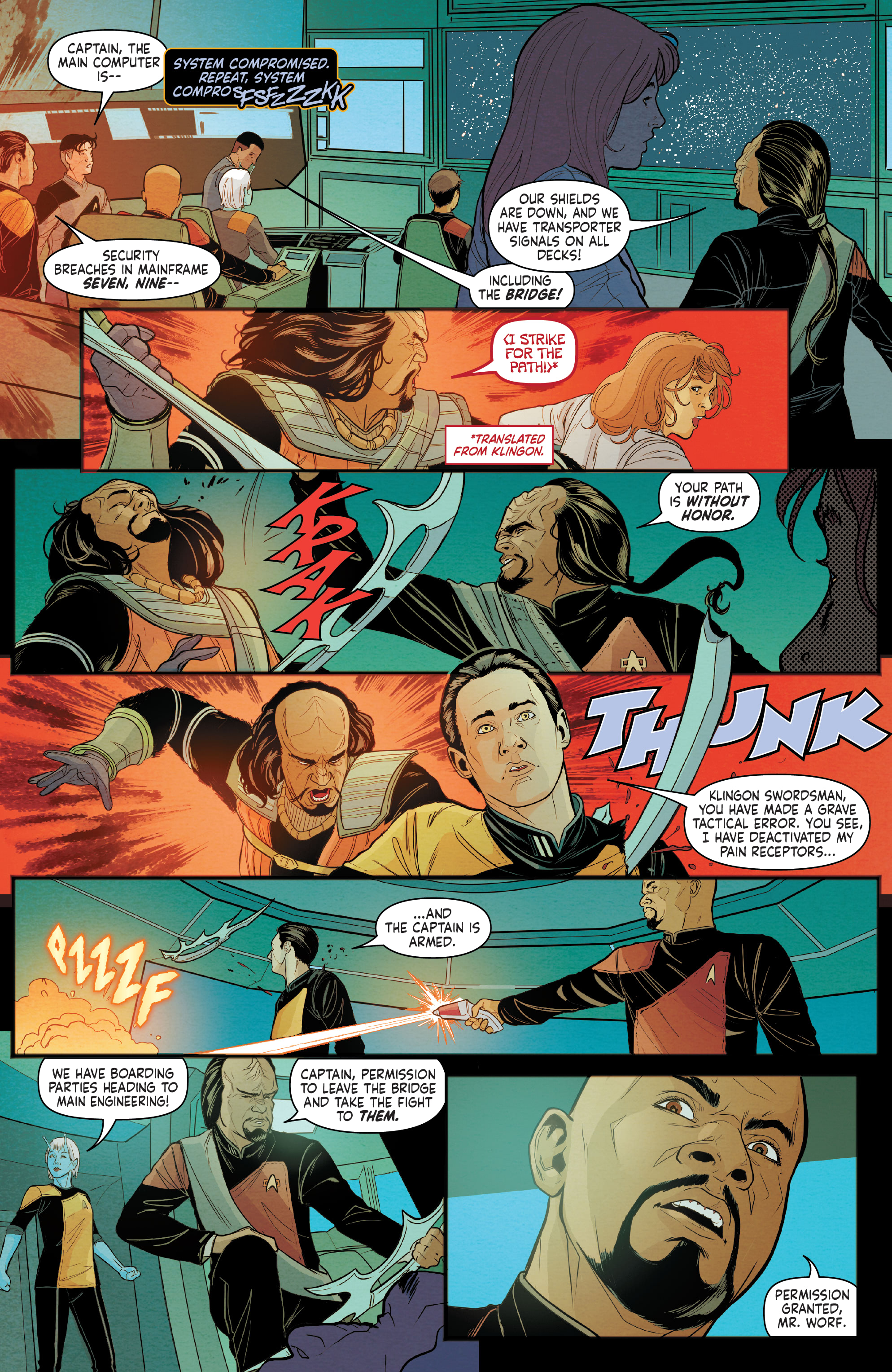 Read online Star Trek (2022) comic -  Issue #5 - 5