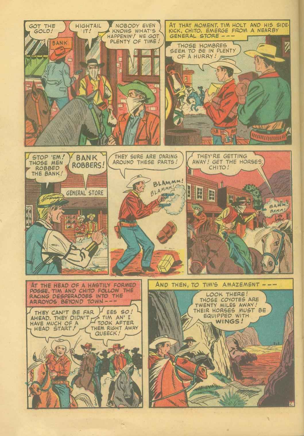 Read online Tim Holt comic -  Issue #2 - 26