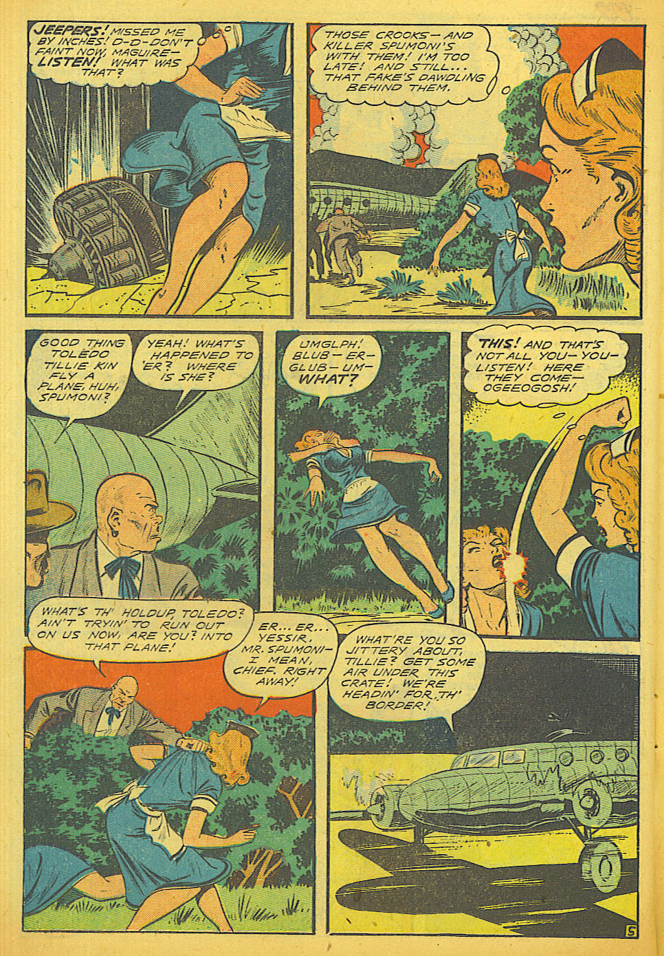 Read online Jumbo Comics comic -  Issue #117 - 35