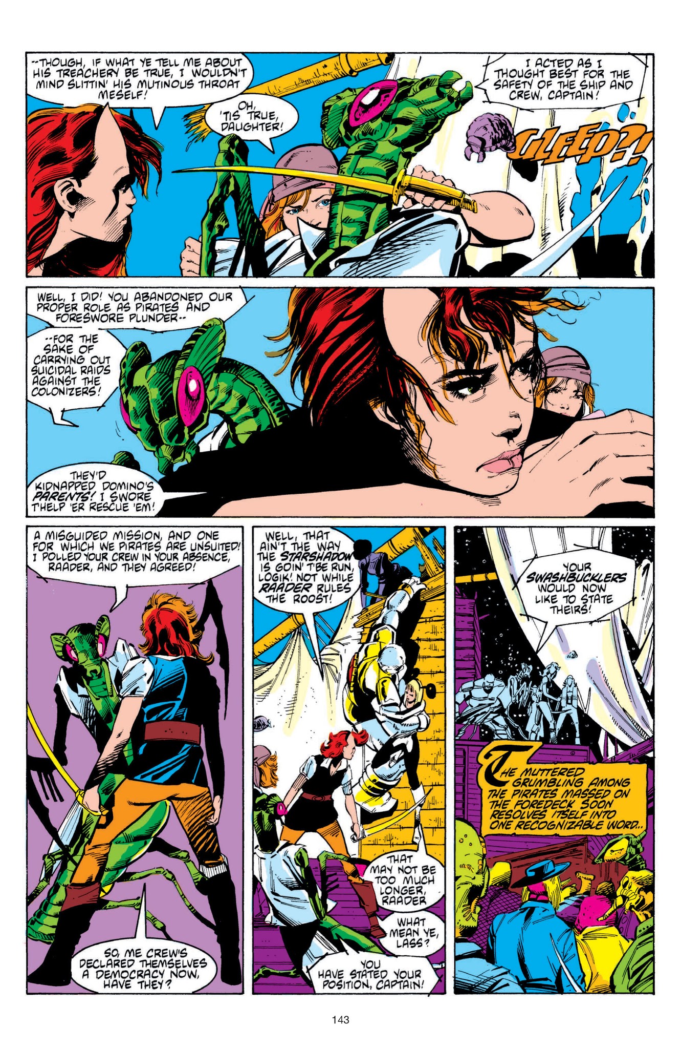 Read online Swords of the Swashbucklers comic -  Issue # TPB - 133