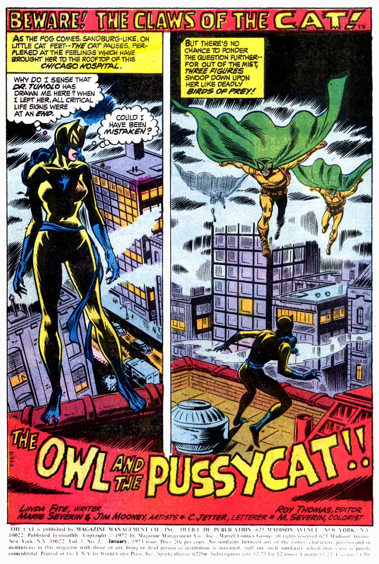 Read online The Cat comic -  Issue #2 - 2