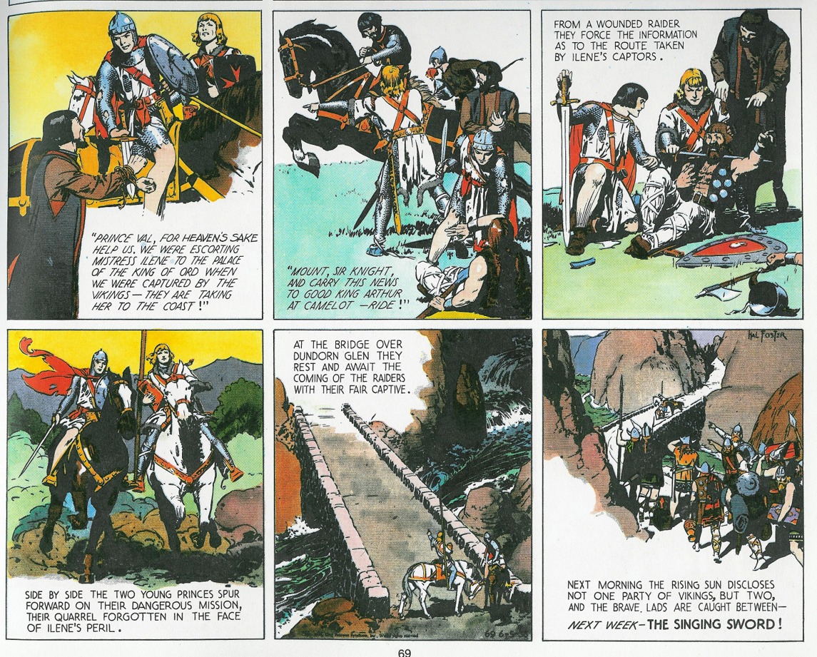 Read online Prince Valiant comic -  Issue # TPB 1 (Part 2) - 39