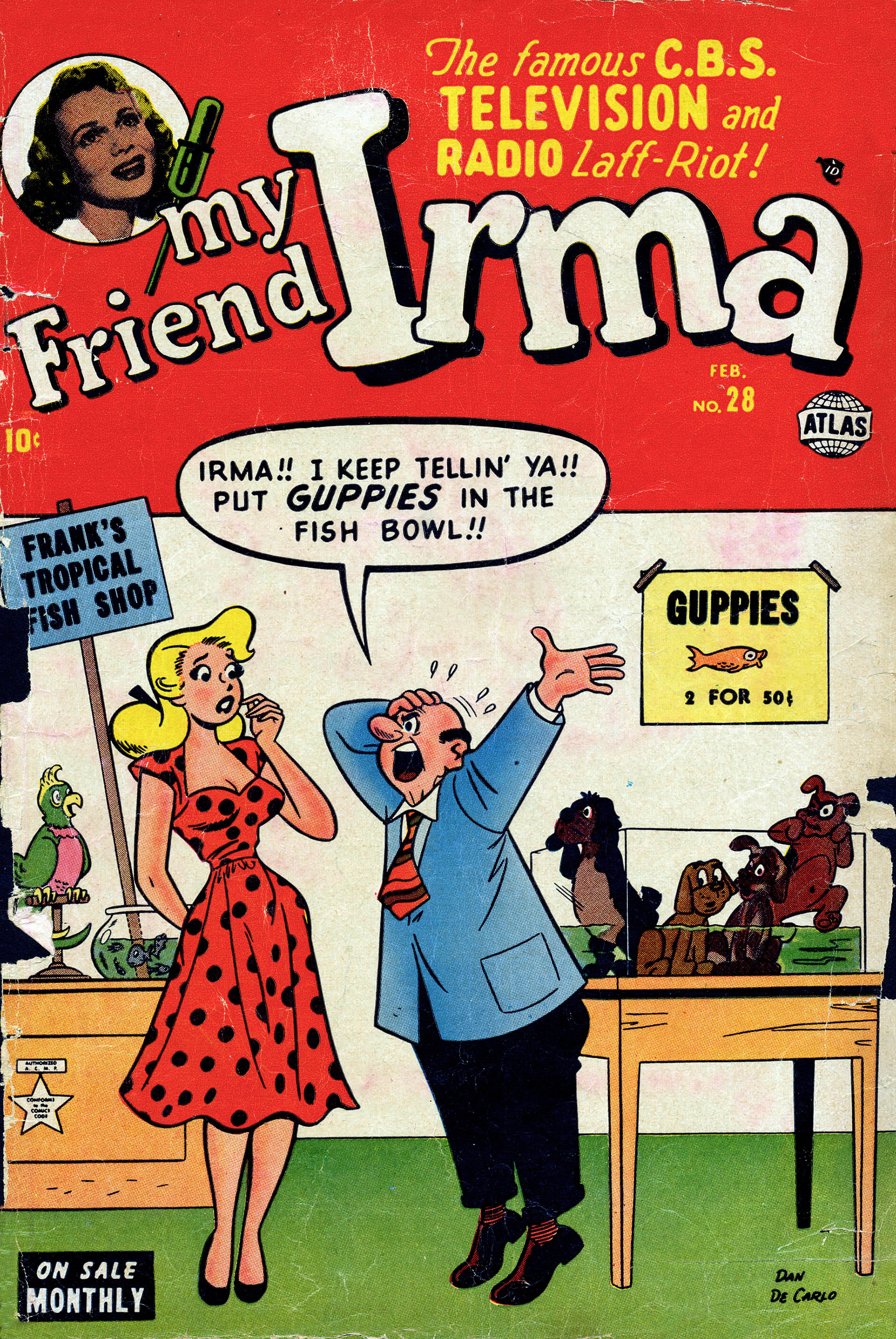 Read online My Friend Irma comic -  Issue #28 - 1