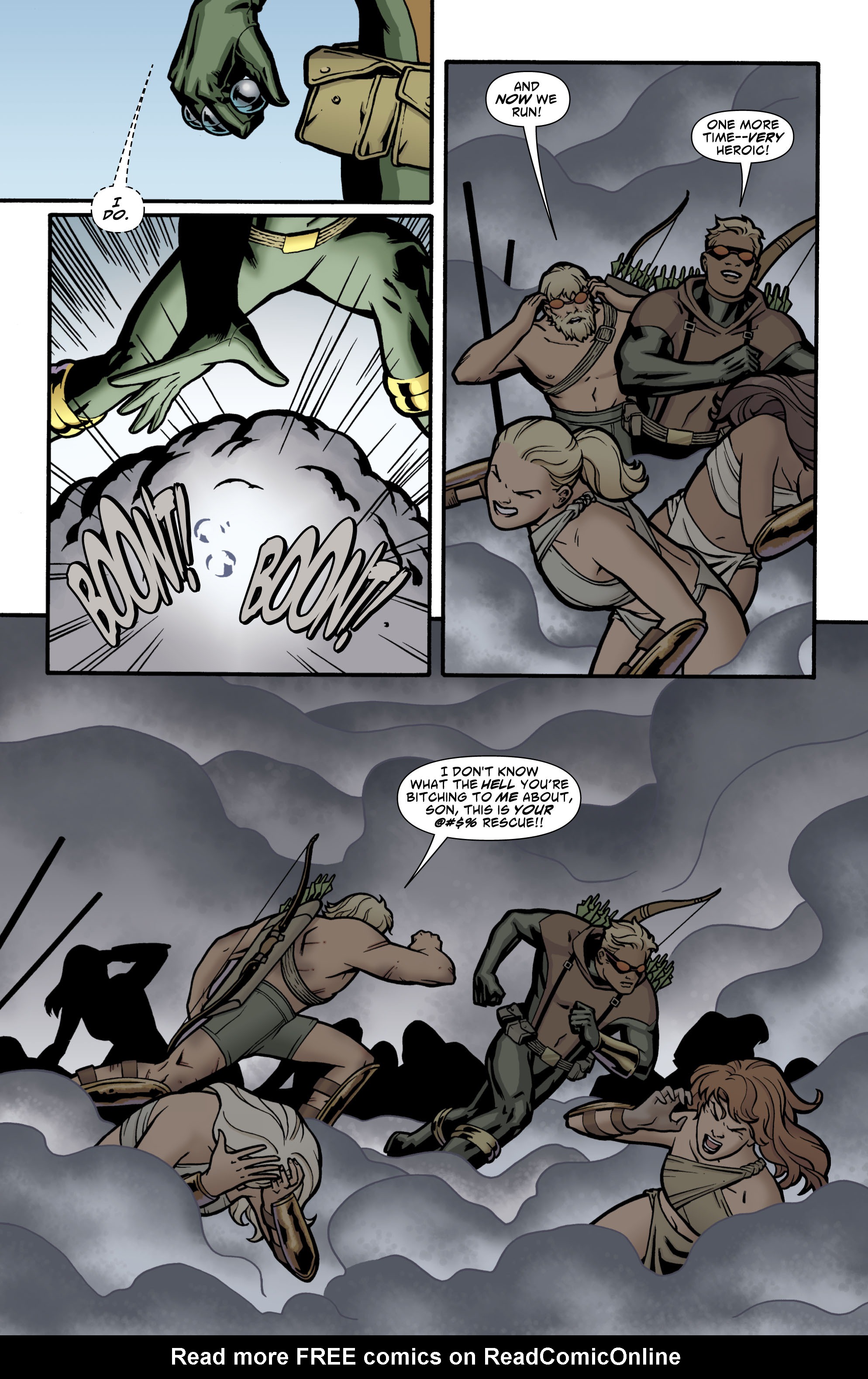 Read online Green Arrow/Black Canary comic -  Issue #3 - 5