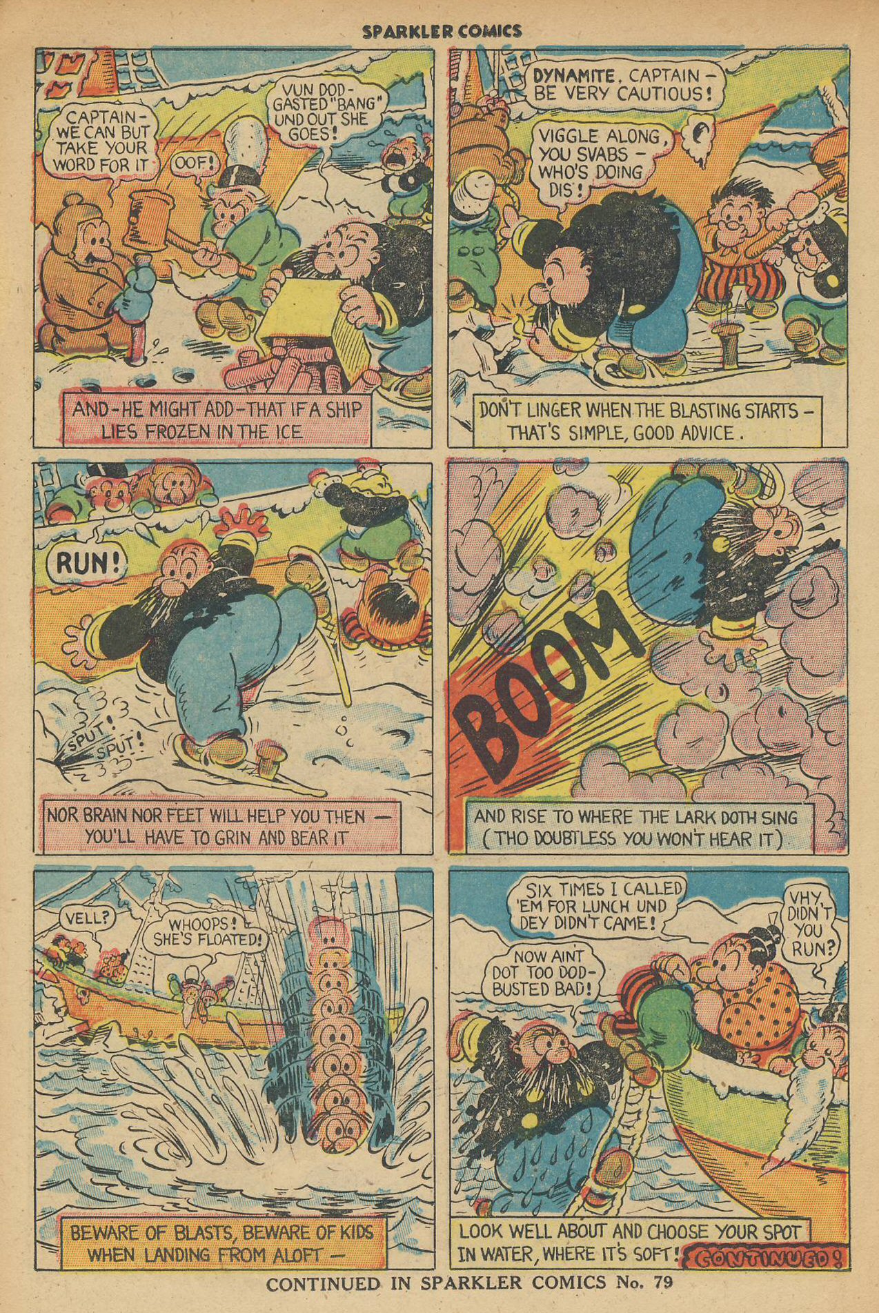 Read online Sparkler Comics comic -  Issue #78 - 32