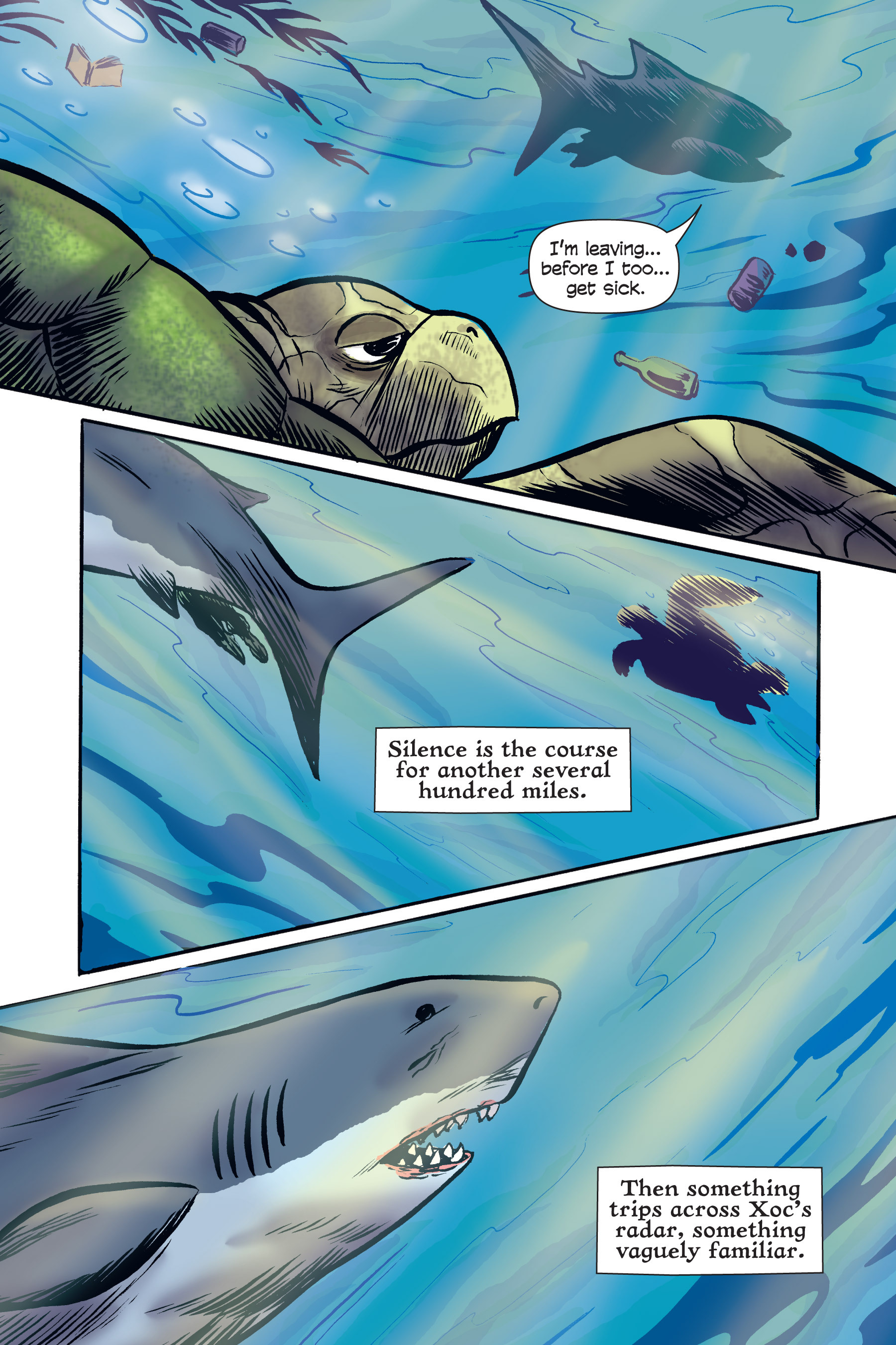 Read online Xoc: Journey of a Great White comic -  Issue # TPB - 71