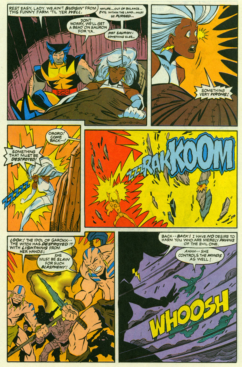 Read online X-Men Adventures (1995) comic -  Issue #9 - 11