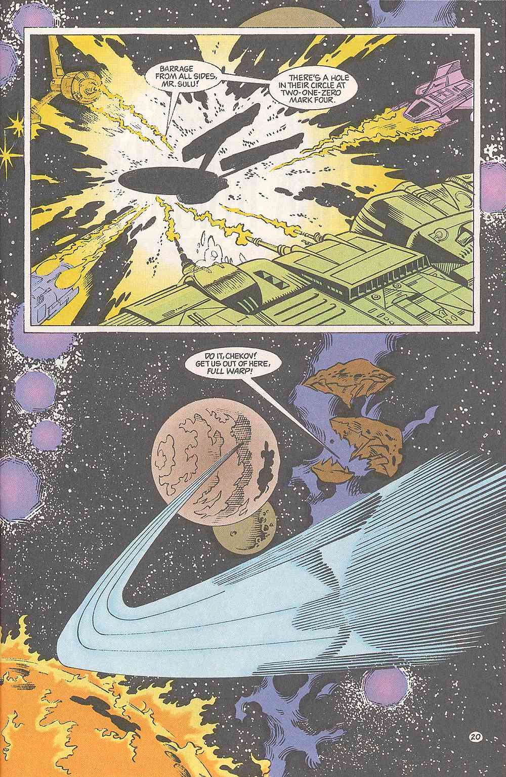 Read online Star Trek (1989) comic -  Issue #7 - 20