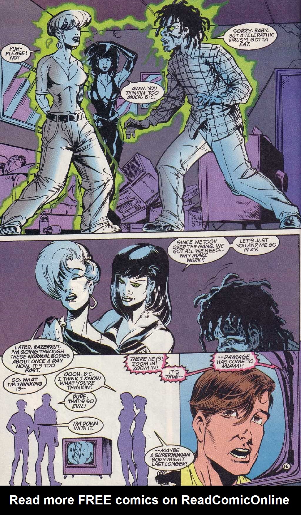 Read online Damage (1994) comic -  Issue #18 - 17