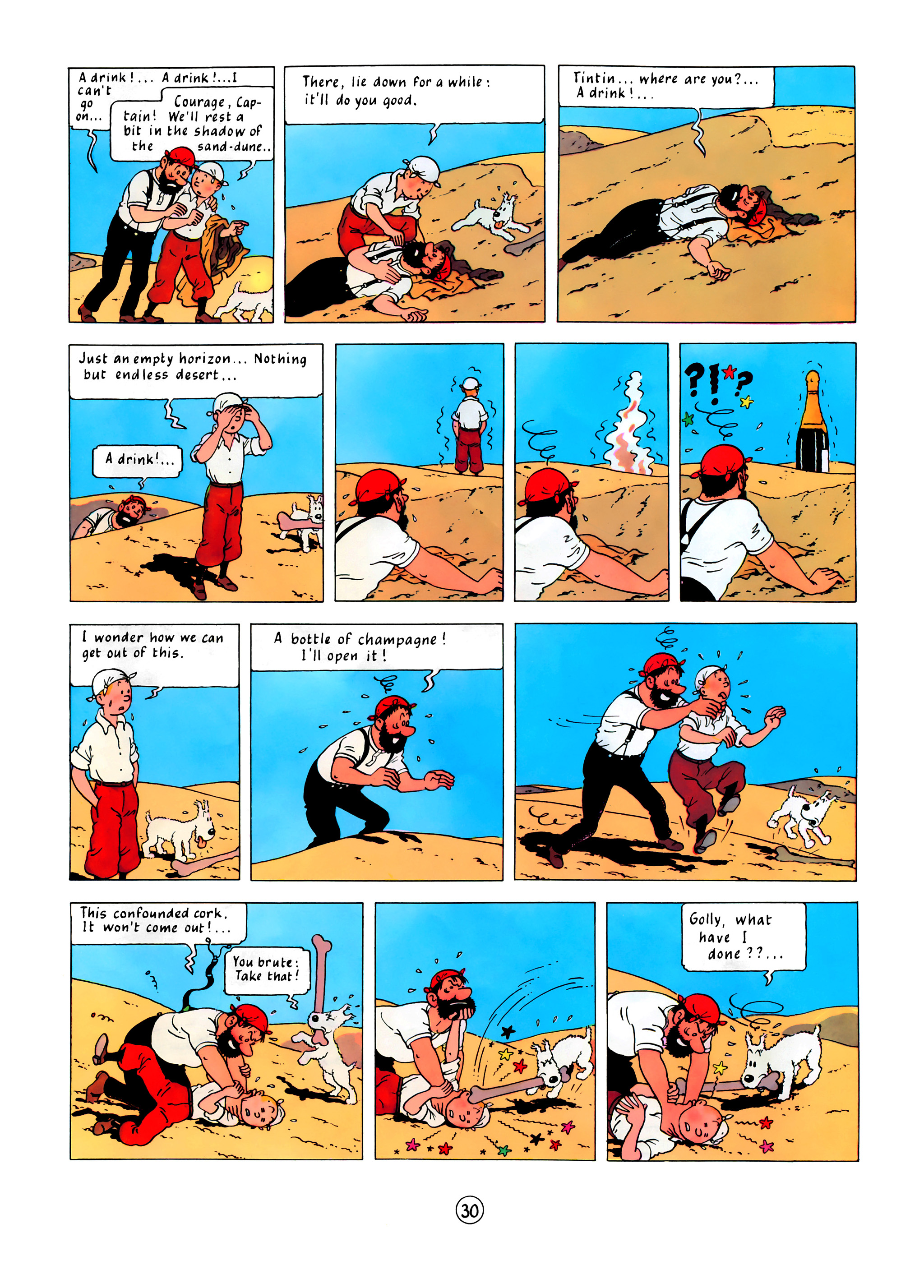 Read online The Adventures of Tintin comic -  Issue #9 - 33