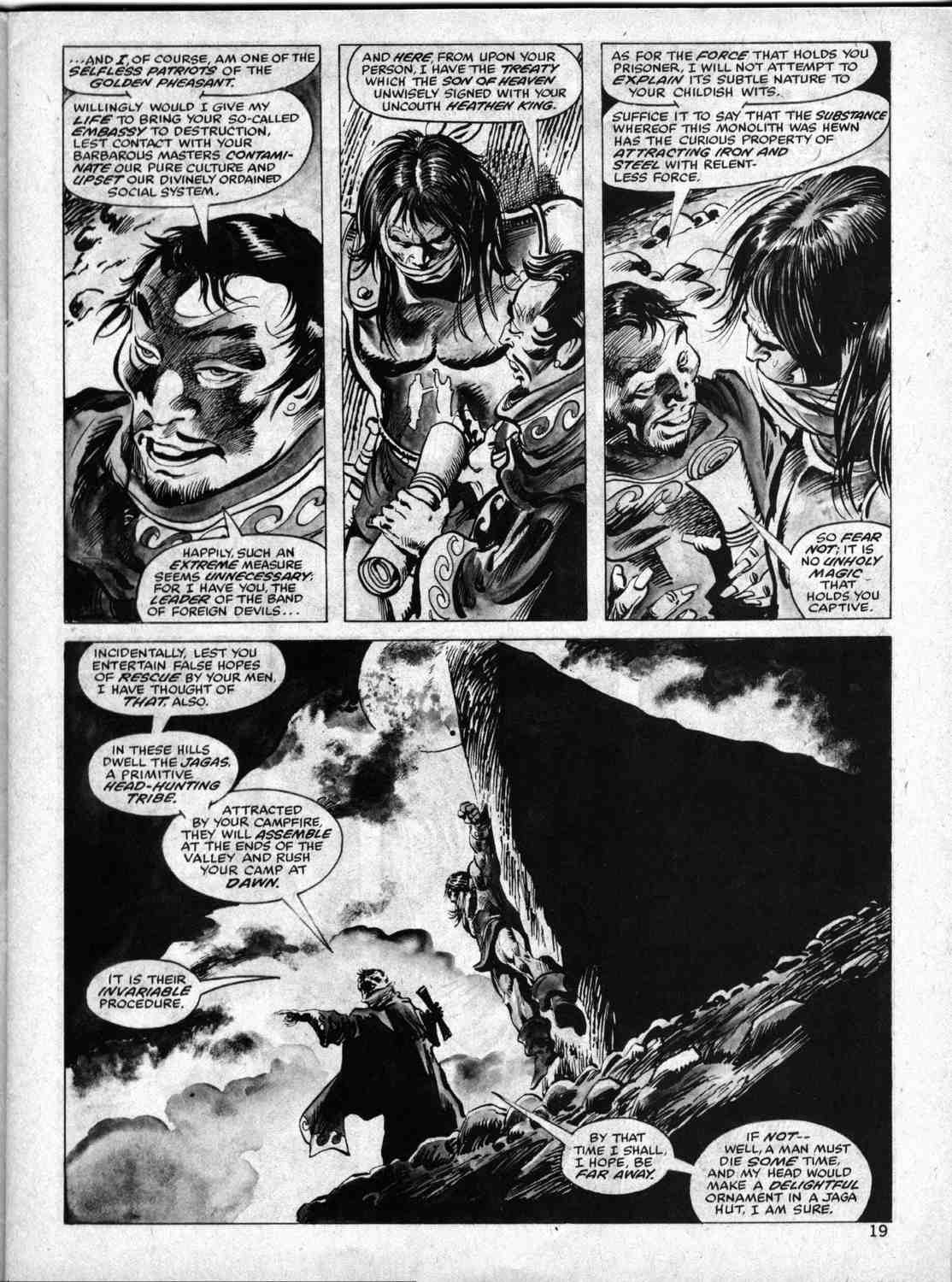 Read online The Savage Sword Of Conan comic -  Issue #33 - 18