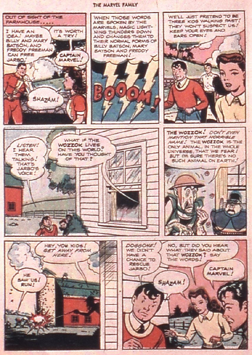 Read online The Marvel Family comic -  Issue #18 - 8