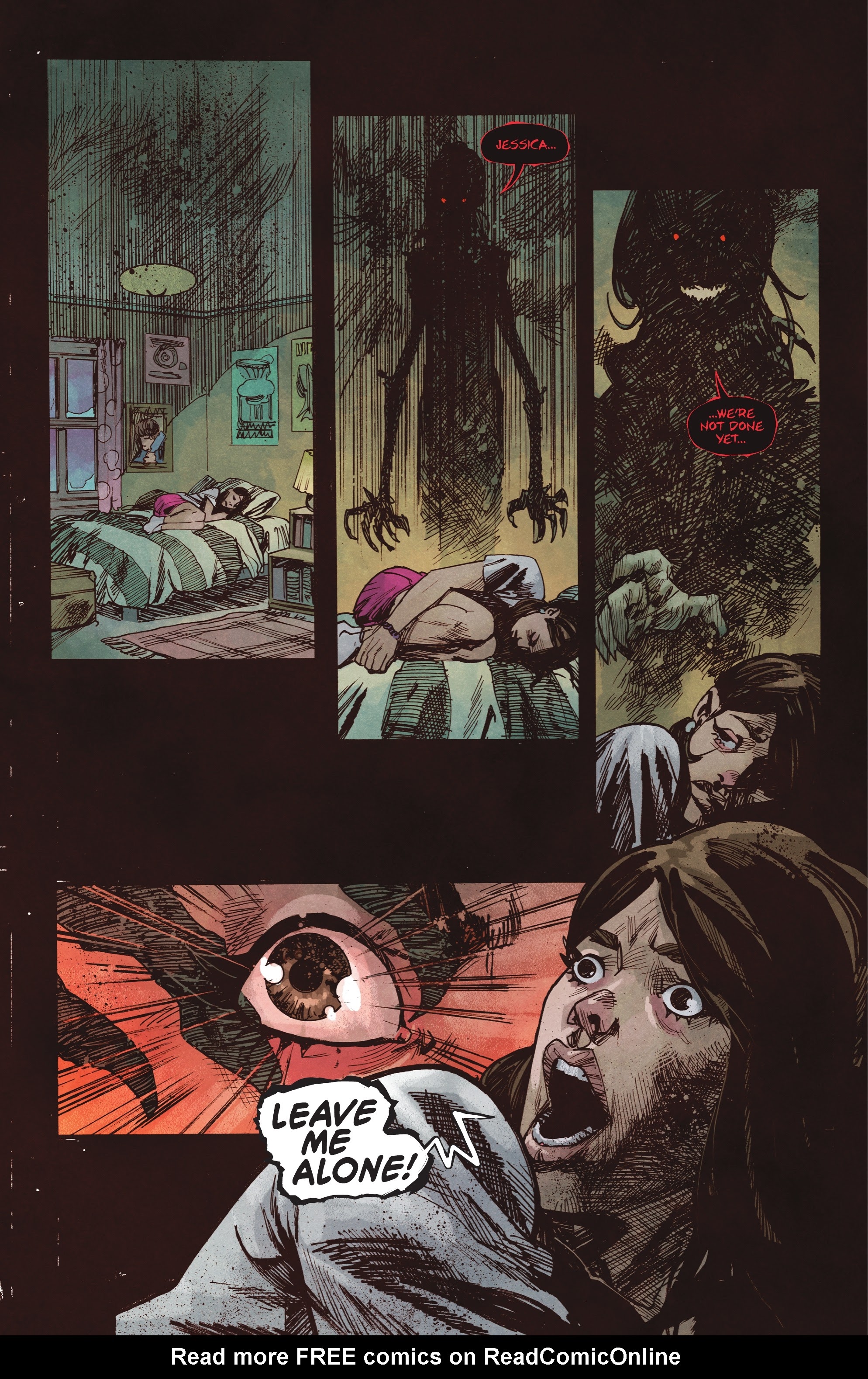 Read online DC Horror Presents: The Conjuring: The Lover comic -  Issue #4 - 8