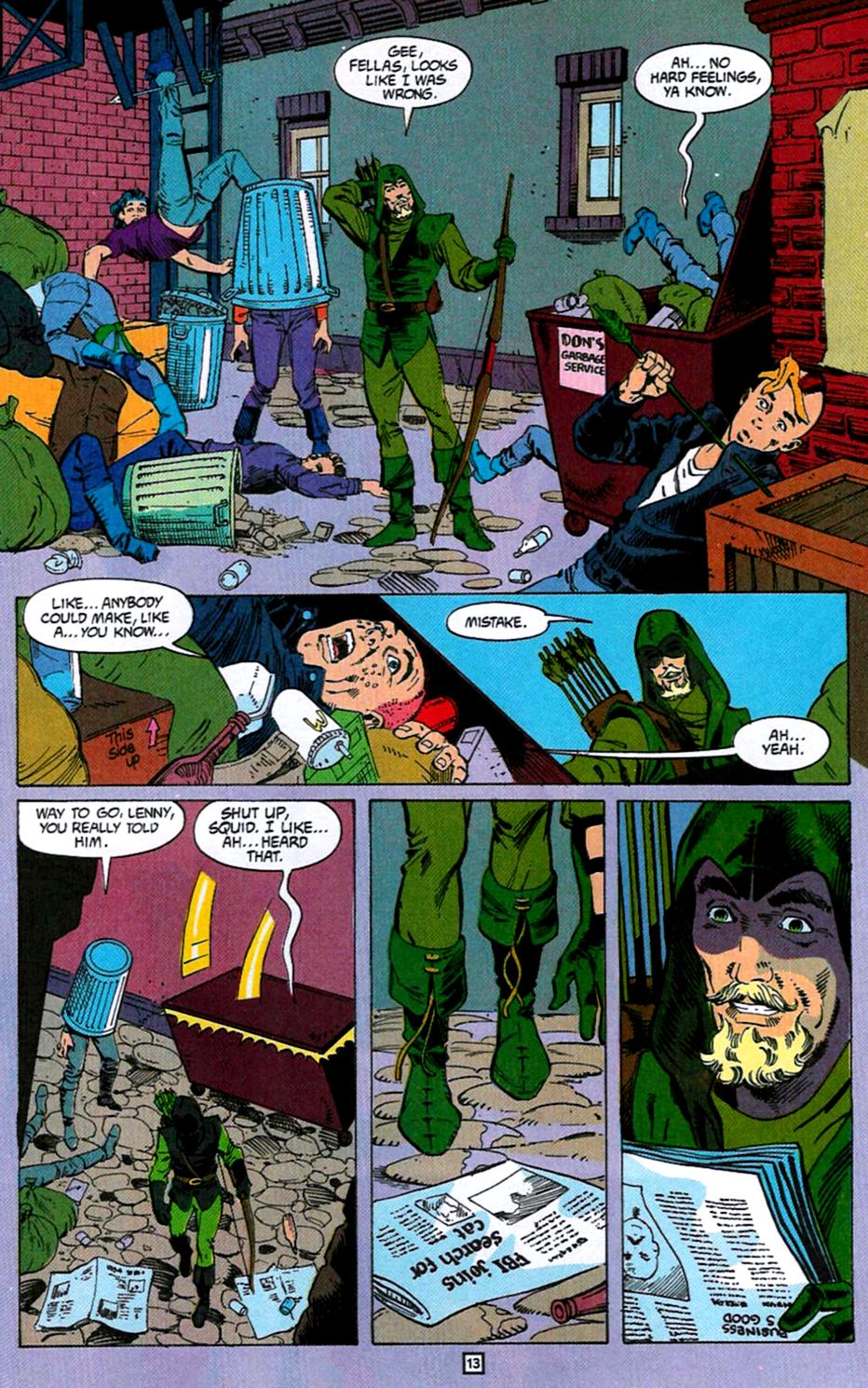Read online Green Arrow (1988) comic -  Issue #14 - 13