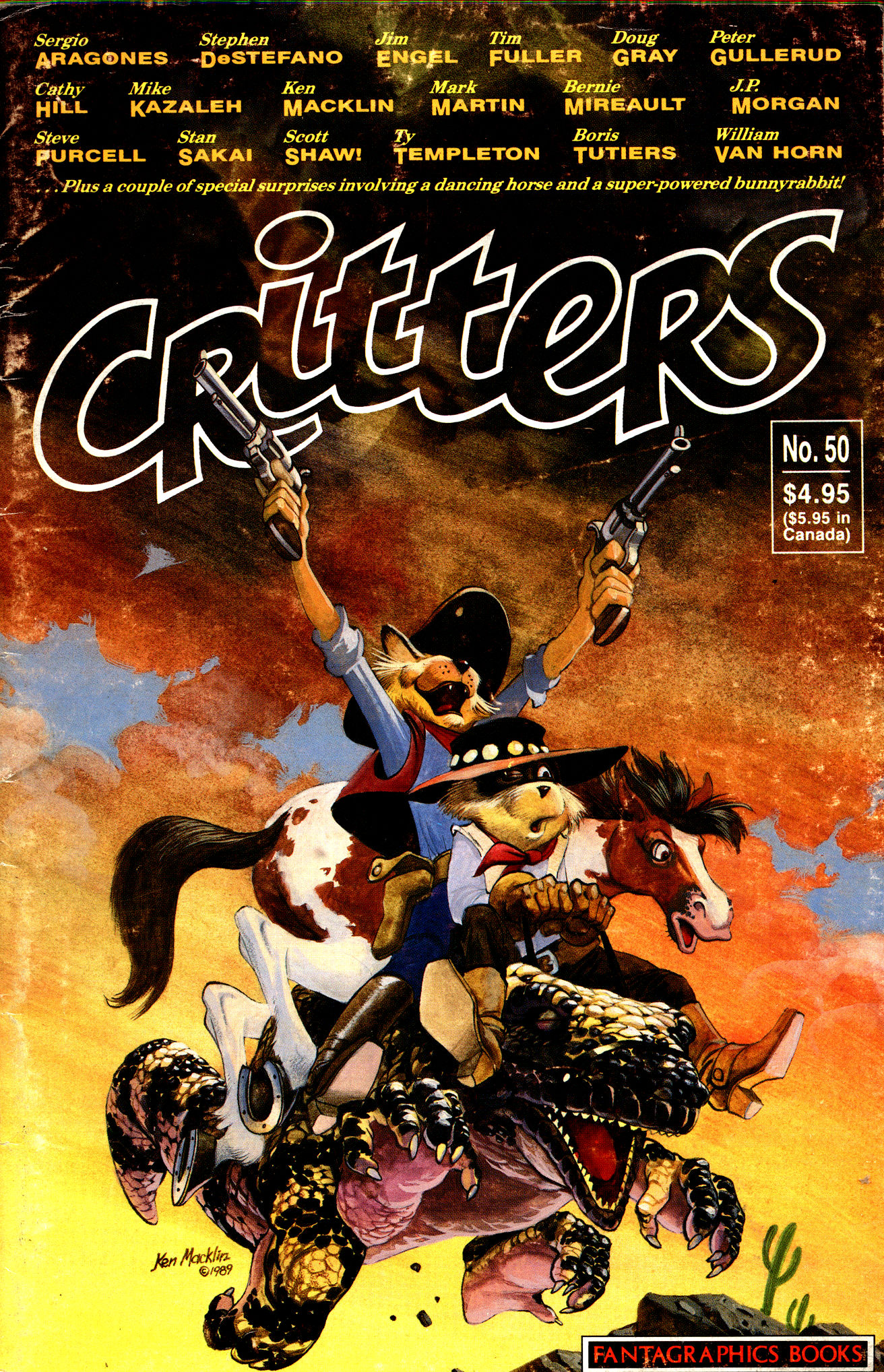 Read online Critters comic -  Issue #50 - 1