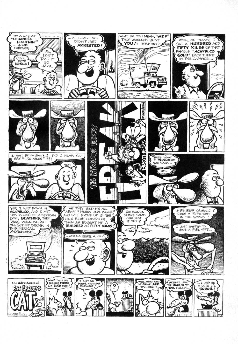 Read online The Fabulous Furry Freak Brothers comic -  Issue #2 - 45
