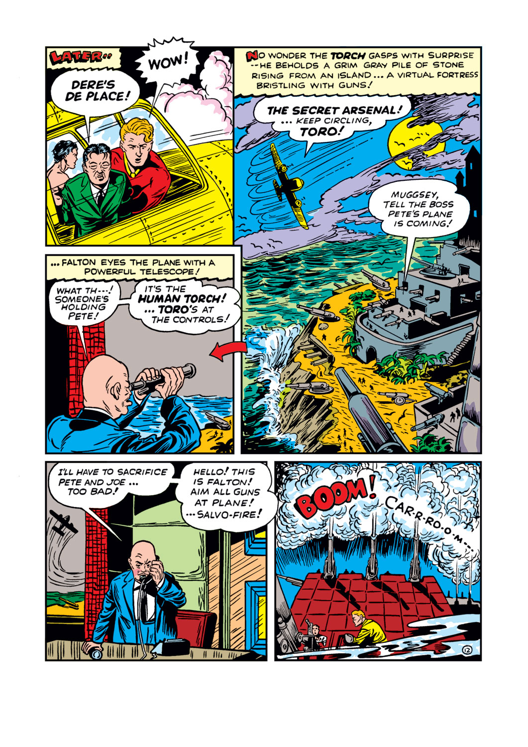 Read online The Human Torch (1940) comic -  Issue #6 - 14