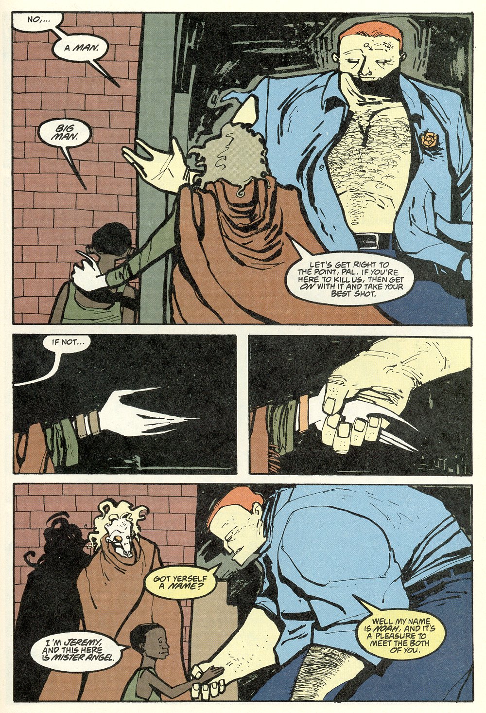 Read online Ted McKeever's Metropol comic -  Issue #12 - 23