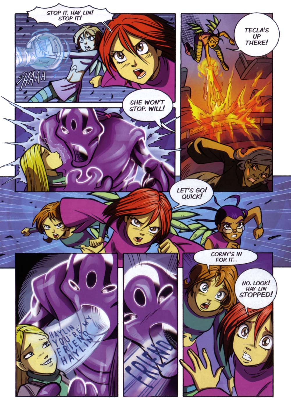 Read online W.i.t.c.h. comic -  Issue #71 - 54