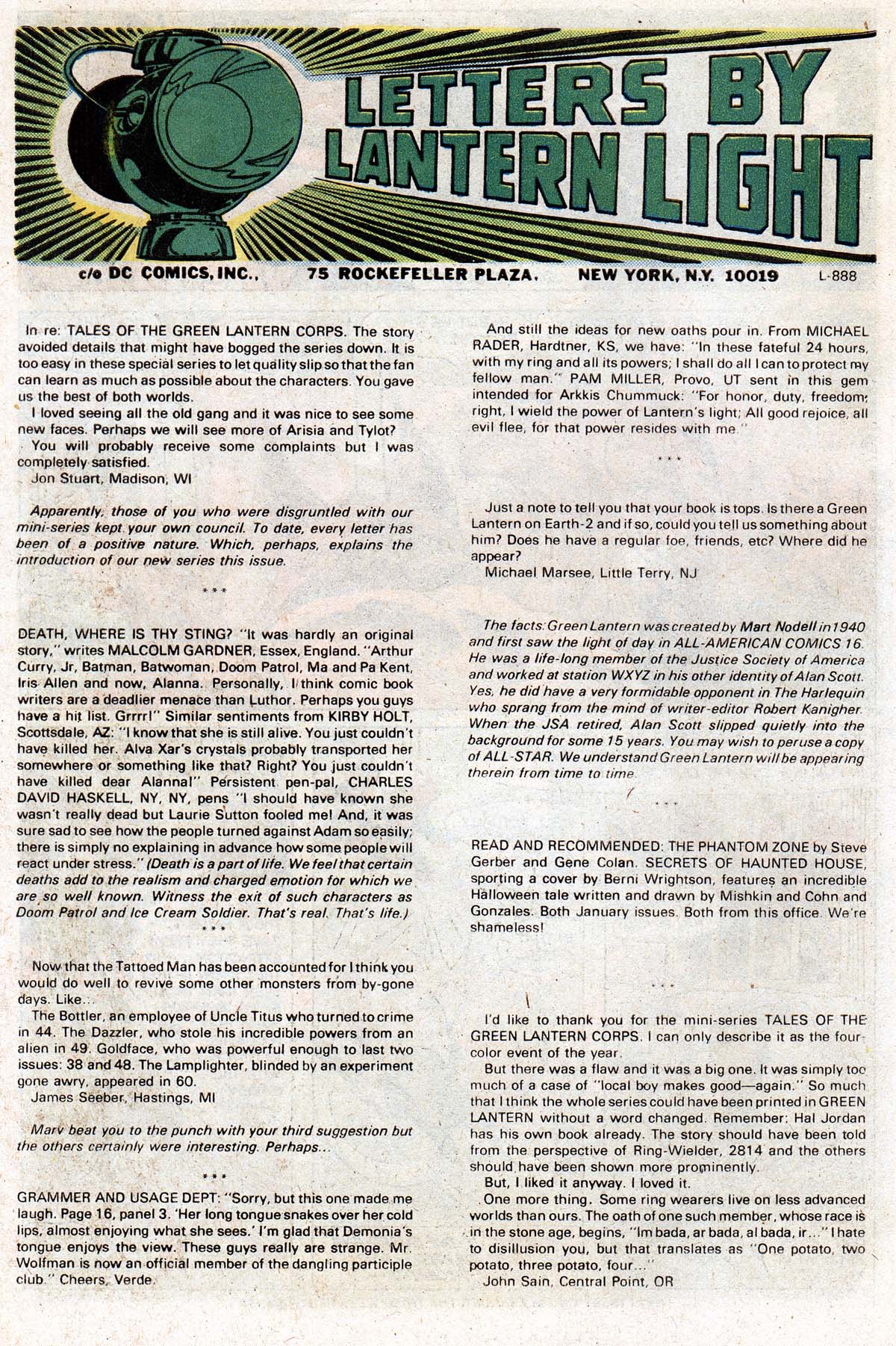 Green Lantern (1960) Issue #148 #151 - English 29