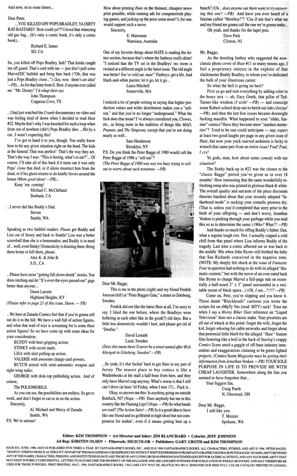 Read online Hate comic -  Issue #23 - 29