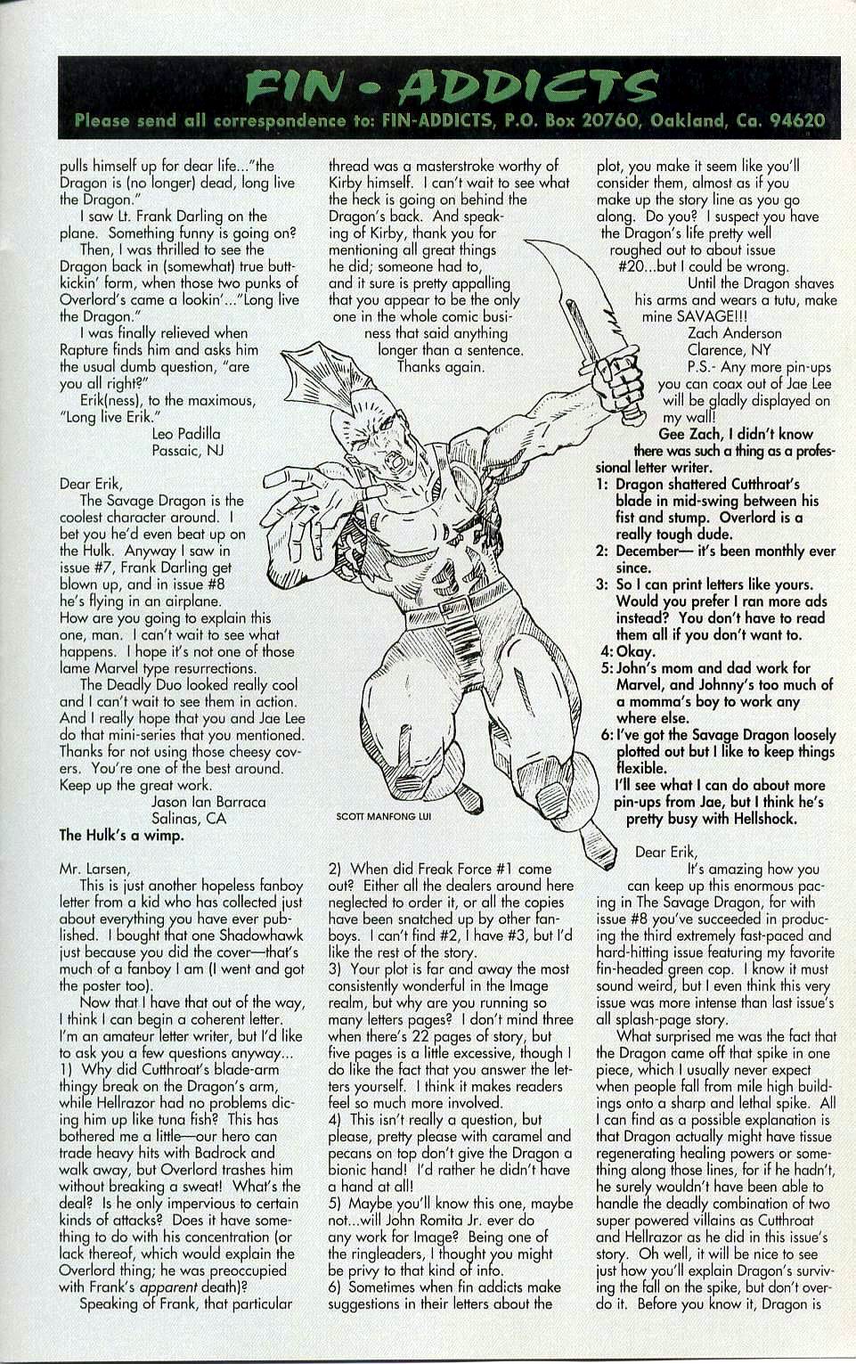 Read online The Savage Dragon (1993) comic -  Issue #9 - 34