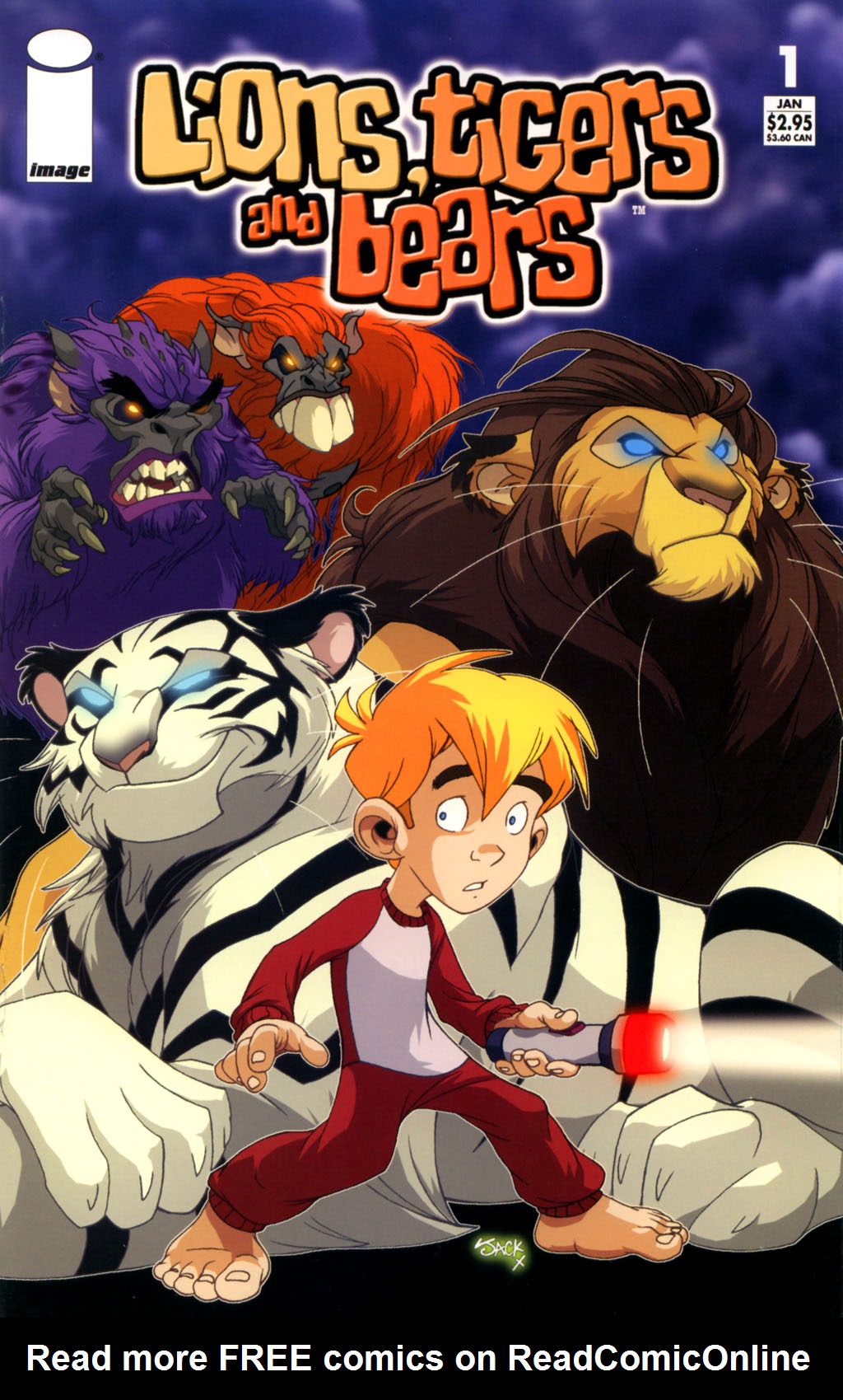 Read online Lions, Tigers and Bears comic -  Issue #1 - 1