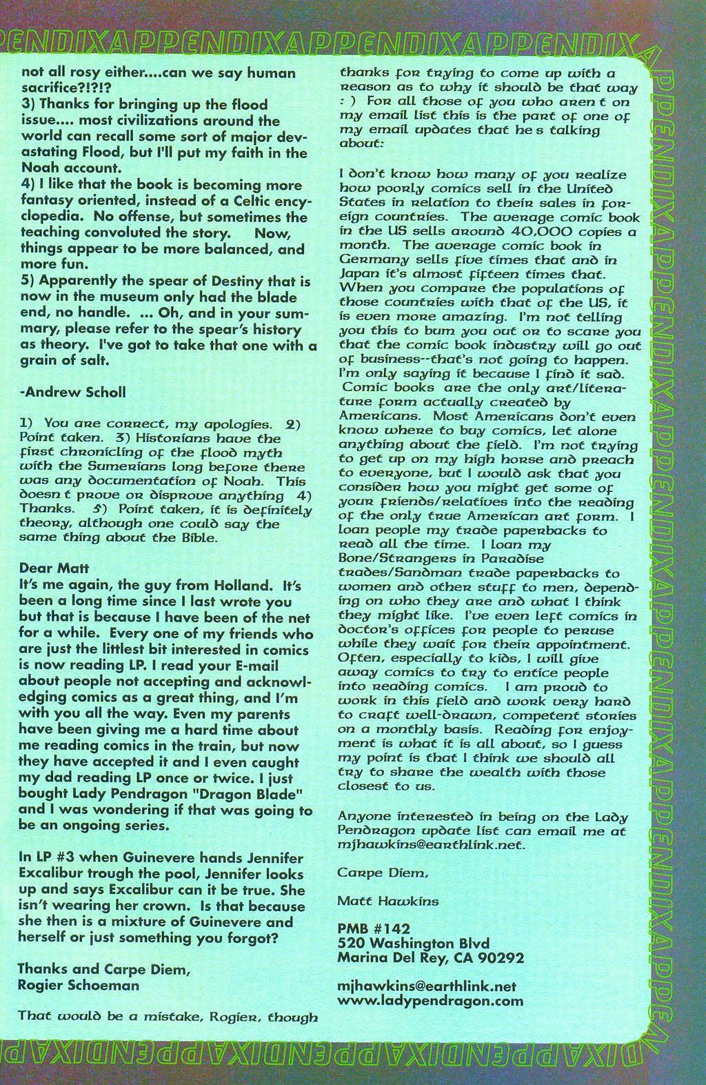 Read online Lady Pendragon comic -  Issue #2 - 28