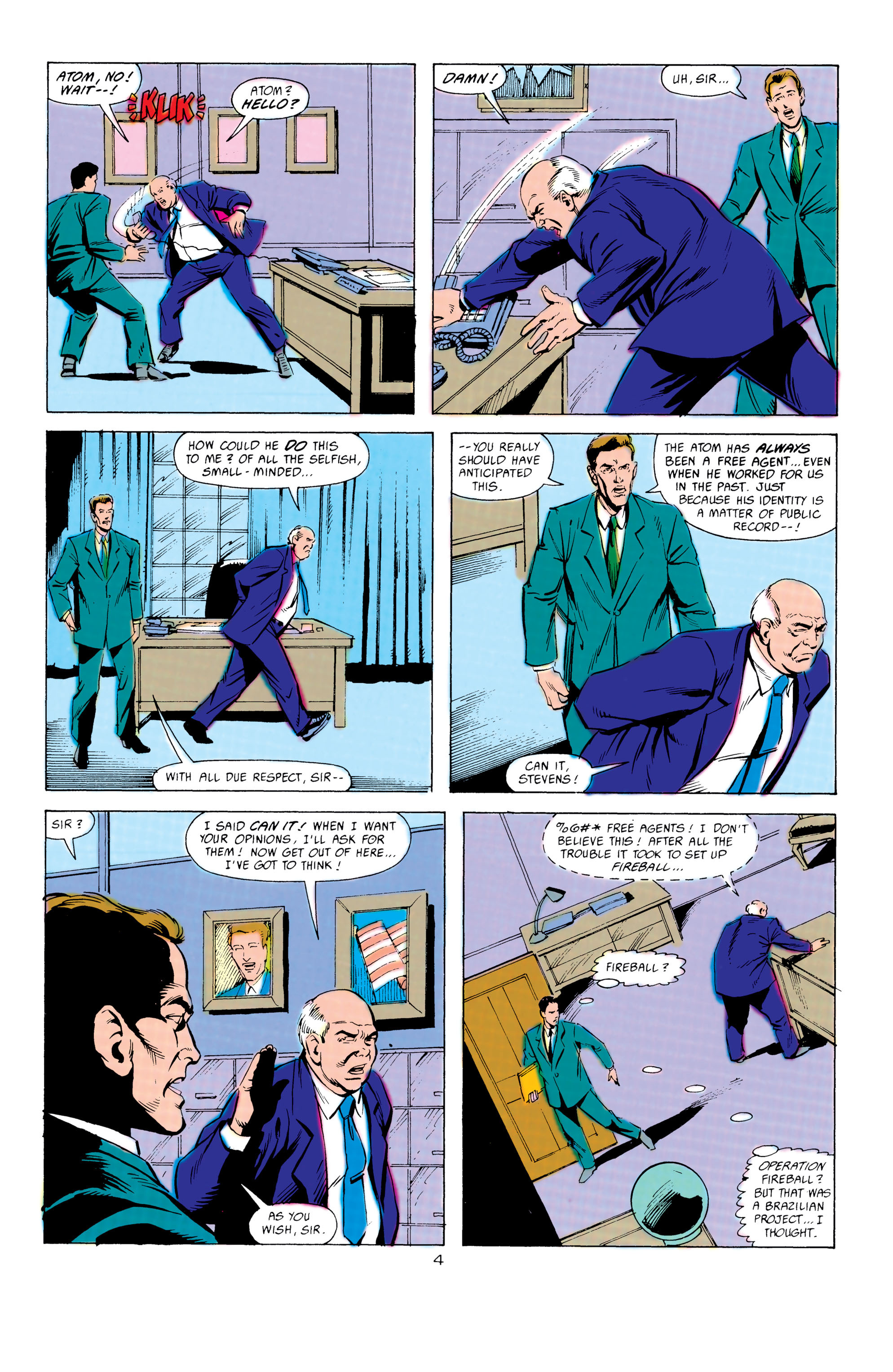 Read online Power of the Atom comic -  Issue #5 - 5