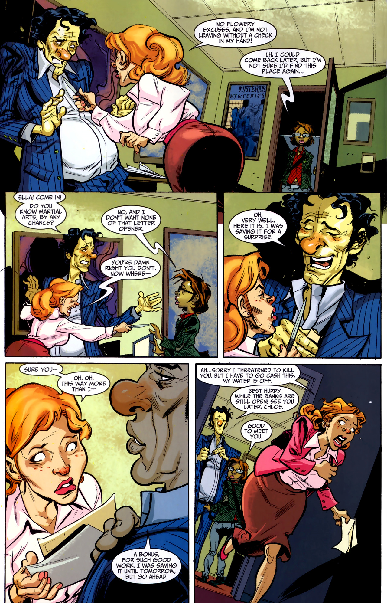 Read online Mysterius comic -  Issue #1 - 19