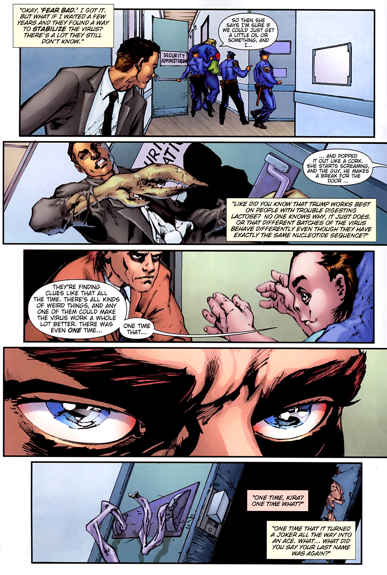 Read online George R.R. Martin's Wild Cards: The Hard Call comic -  Issue #2 - 16