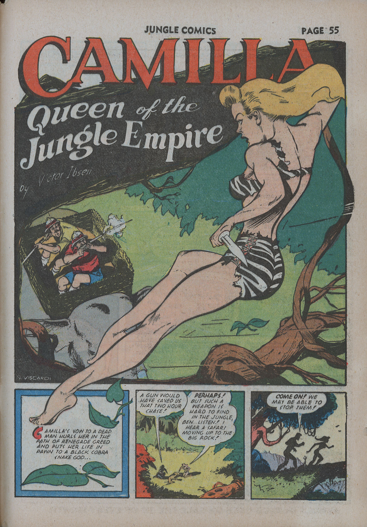 Read online Jungle Comics comic -  Issue #31 - 58