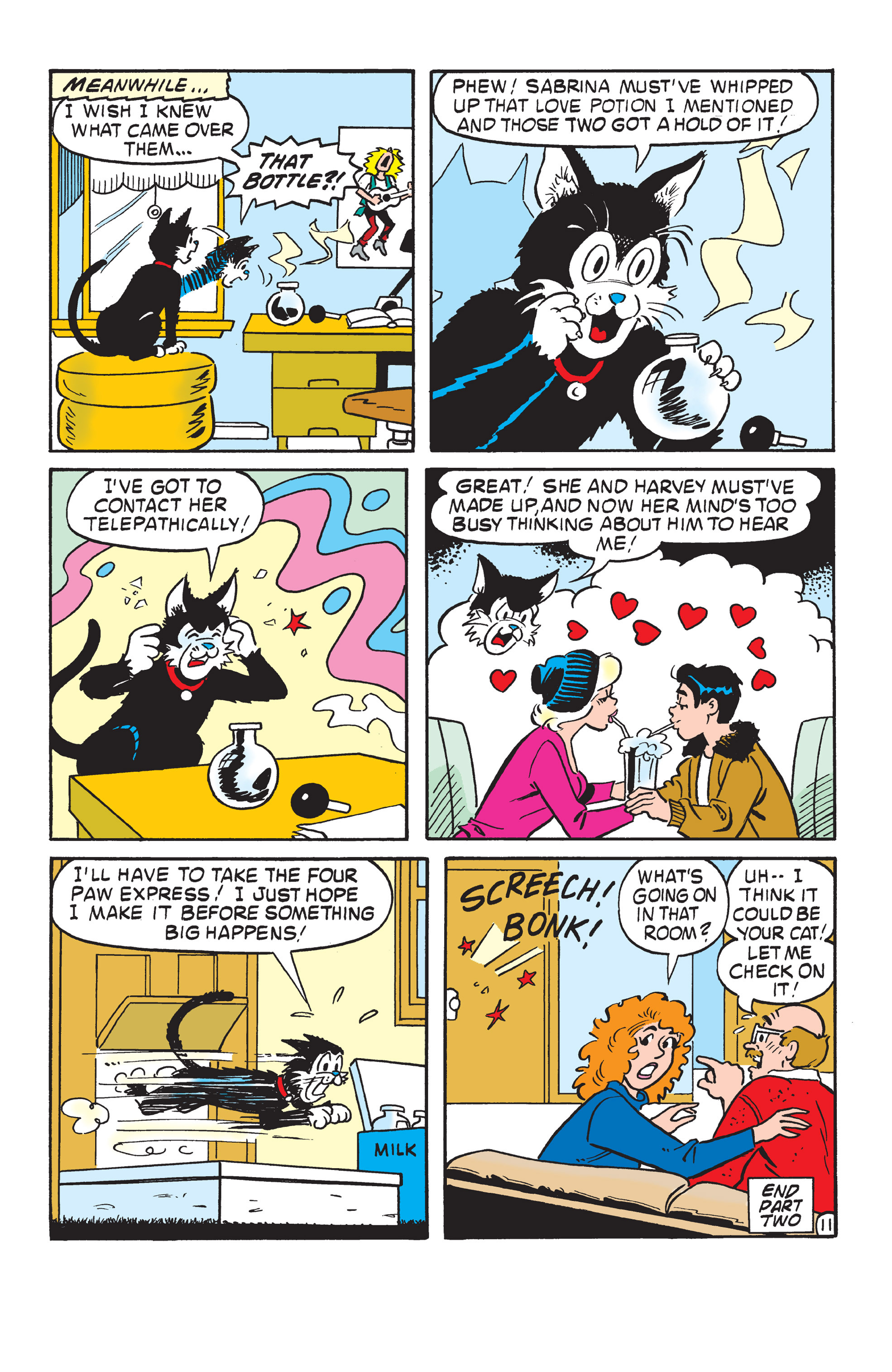 Read online Sabrina the Teenage Witch (1997) comic -  Issue #12 - 12