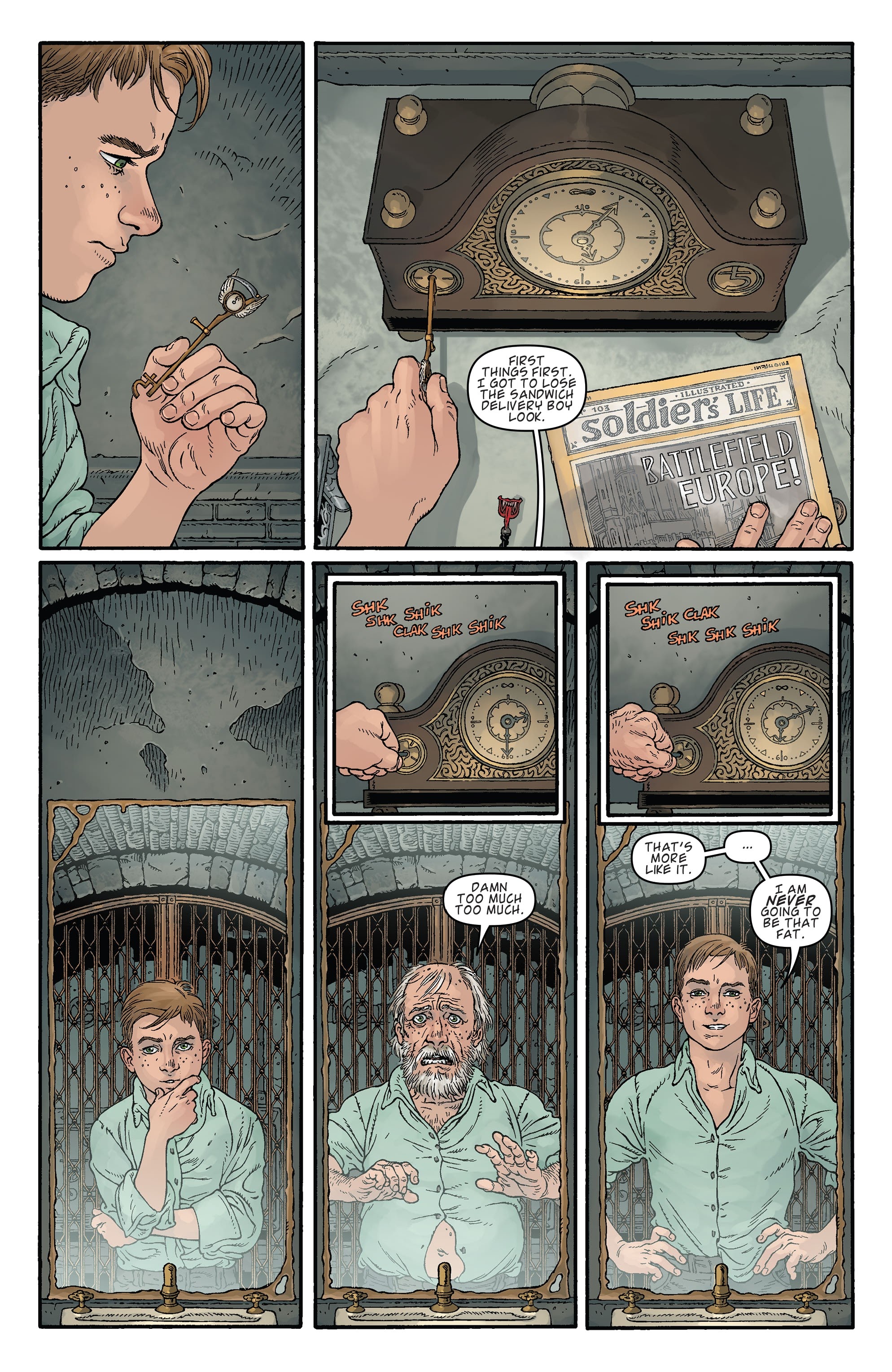 Read online Locke & Key: ...In Pale Battalions Go… comic -  Issue #1 - 22