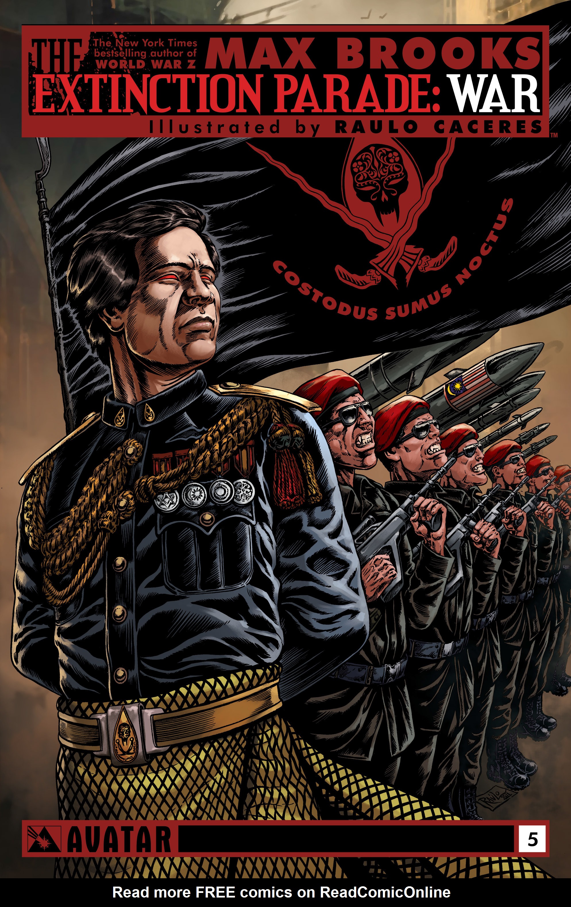 Read online The Extinction Parade: War comic -  Issue #5 - 1
