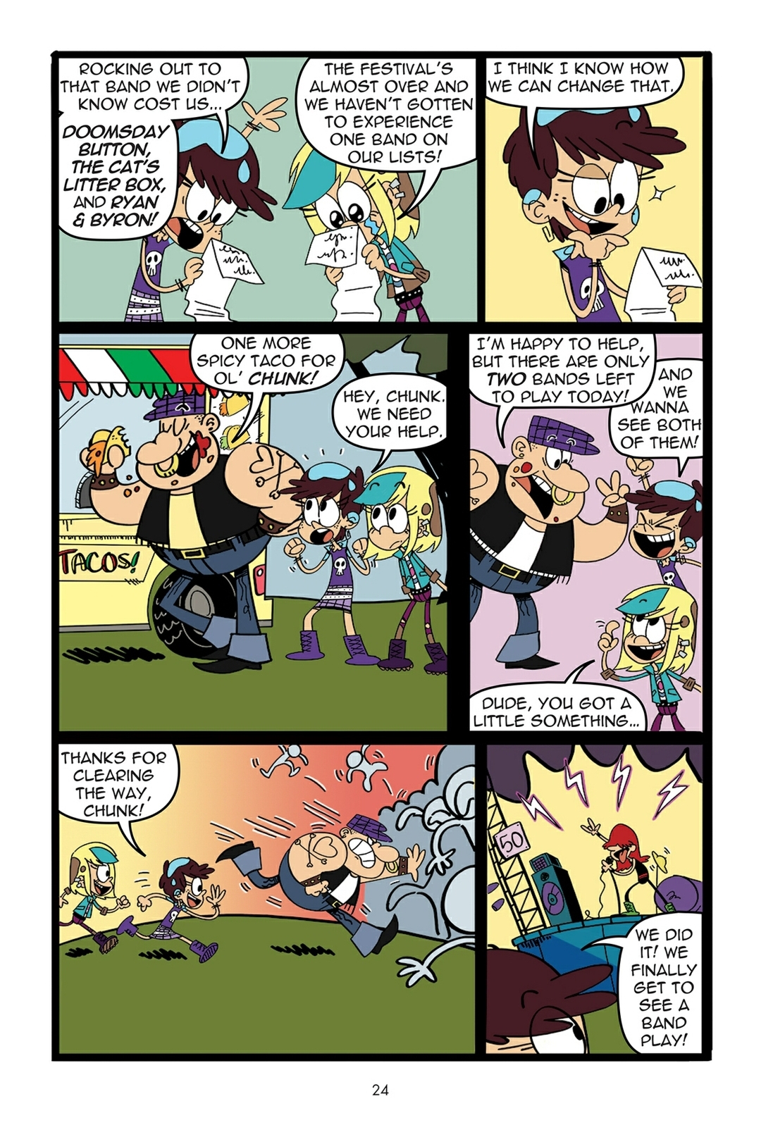 Read online The Loud House comic -  Issue #6 - 24