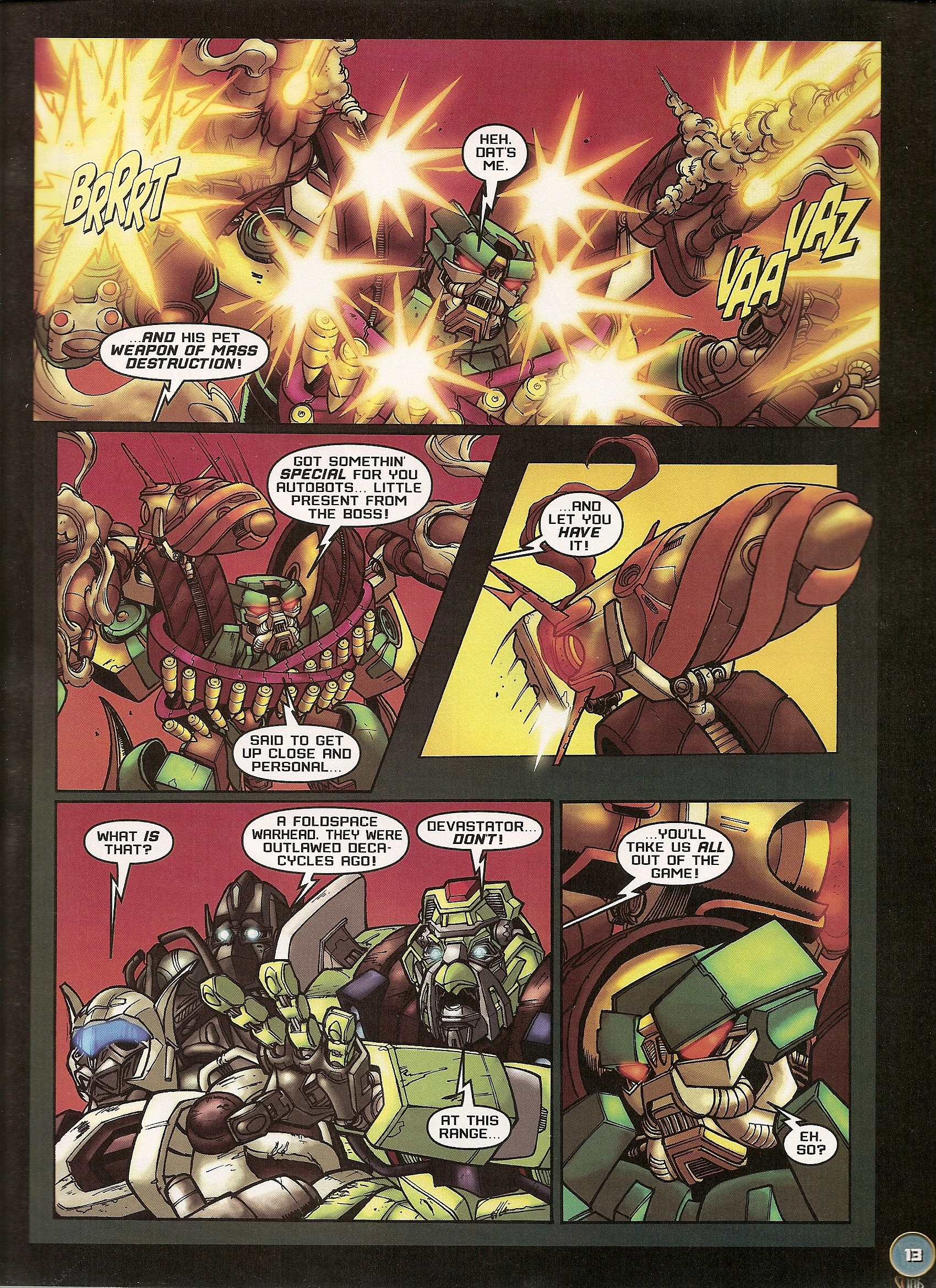 Read online Transformers: Robots in Disguise (2007) comic -  Issue #2 - 12