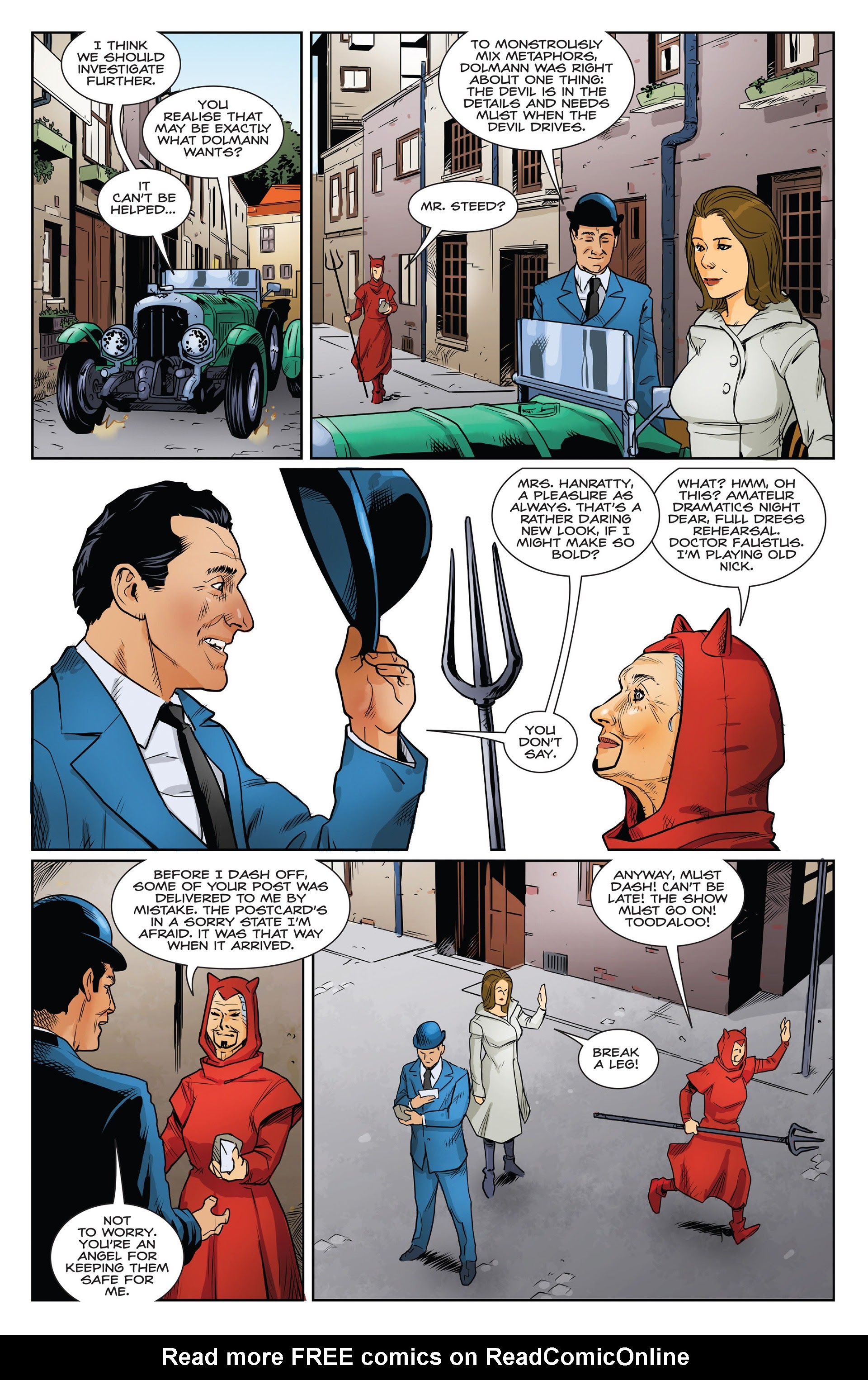 Read online Steed and Mrs. Peel: We're Needed comic -  Issue #1 - 10